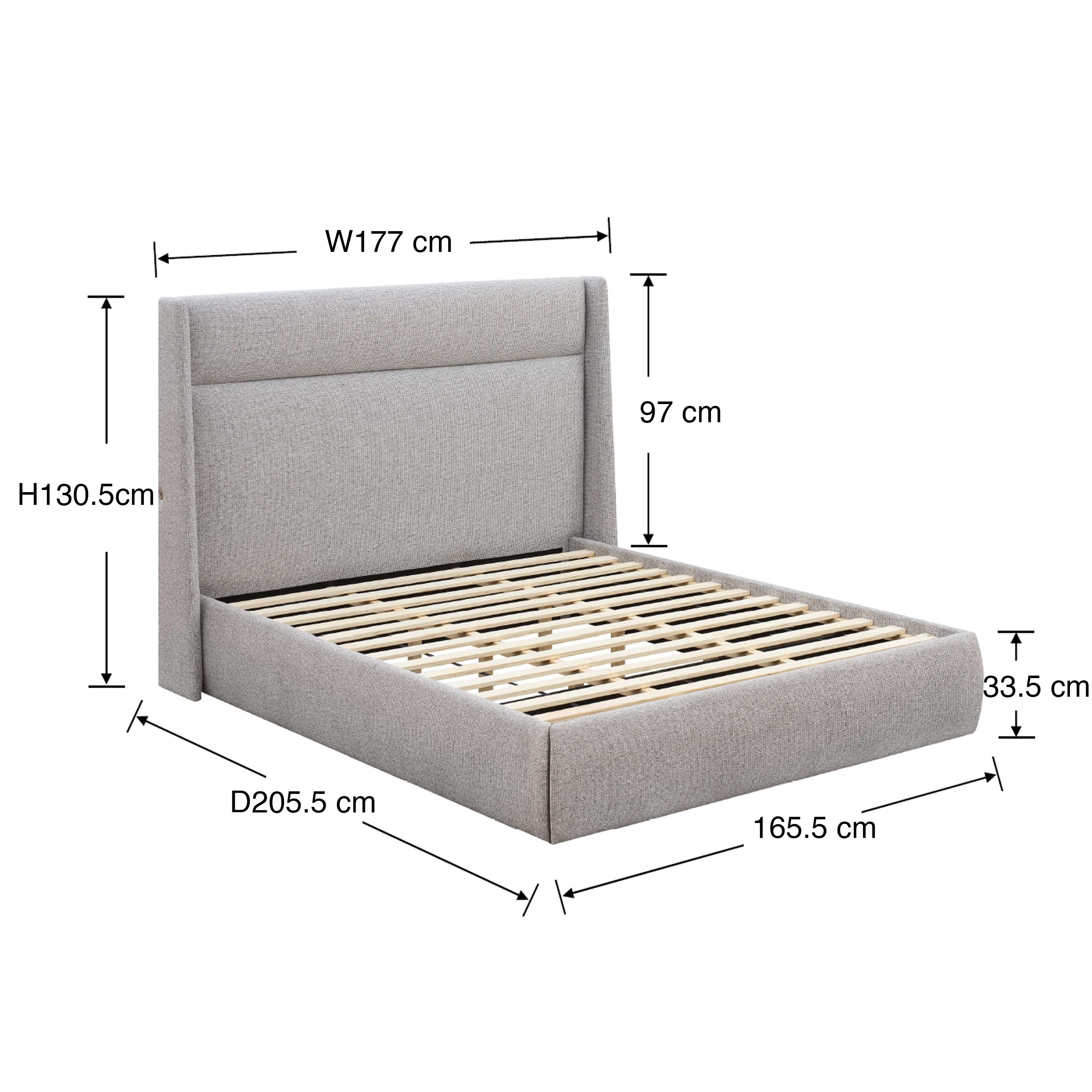 Tivoli Upholstered Queen Bed