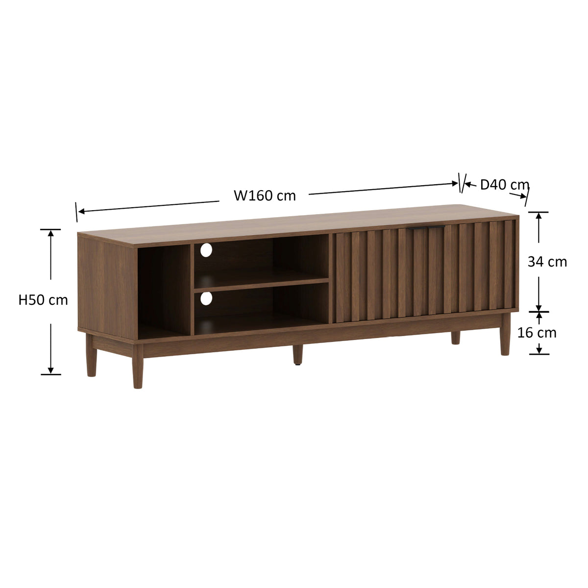 Yaco 160 cm TV Stand