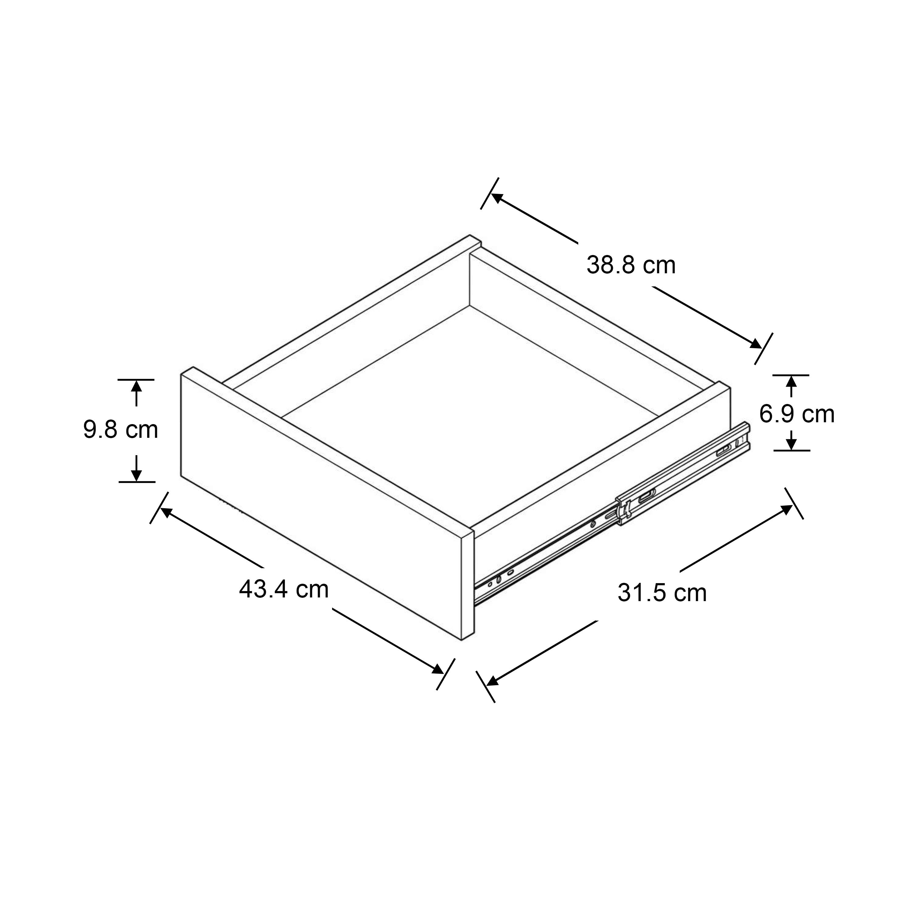 Archie 140 cm Writing Desk