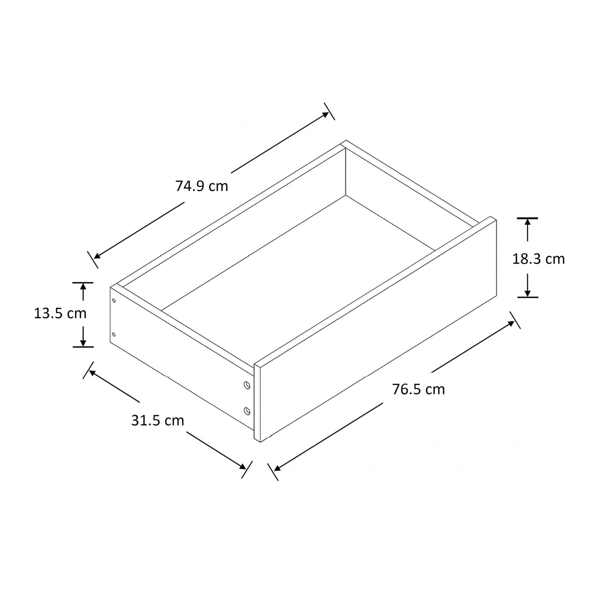 Kalmar 4 Chest of Drawers