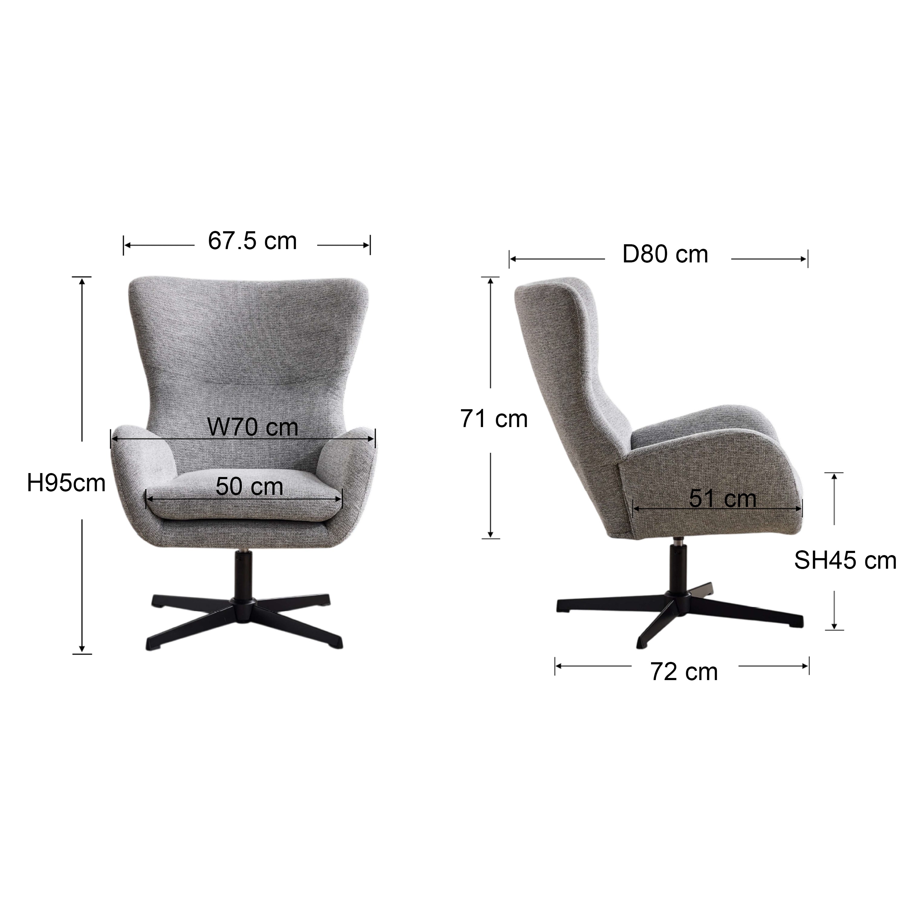 Ruby Swivel Accent Chair