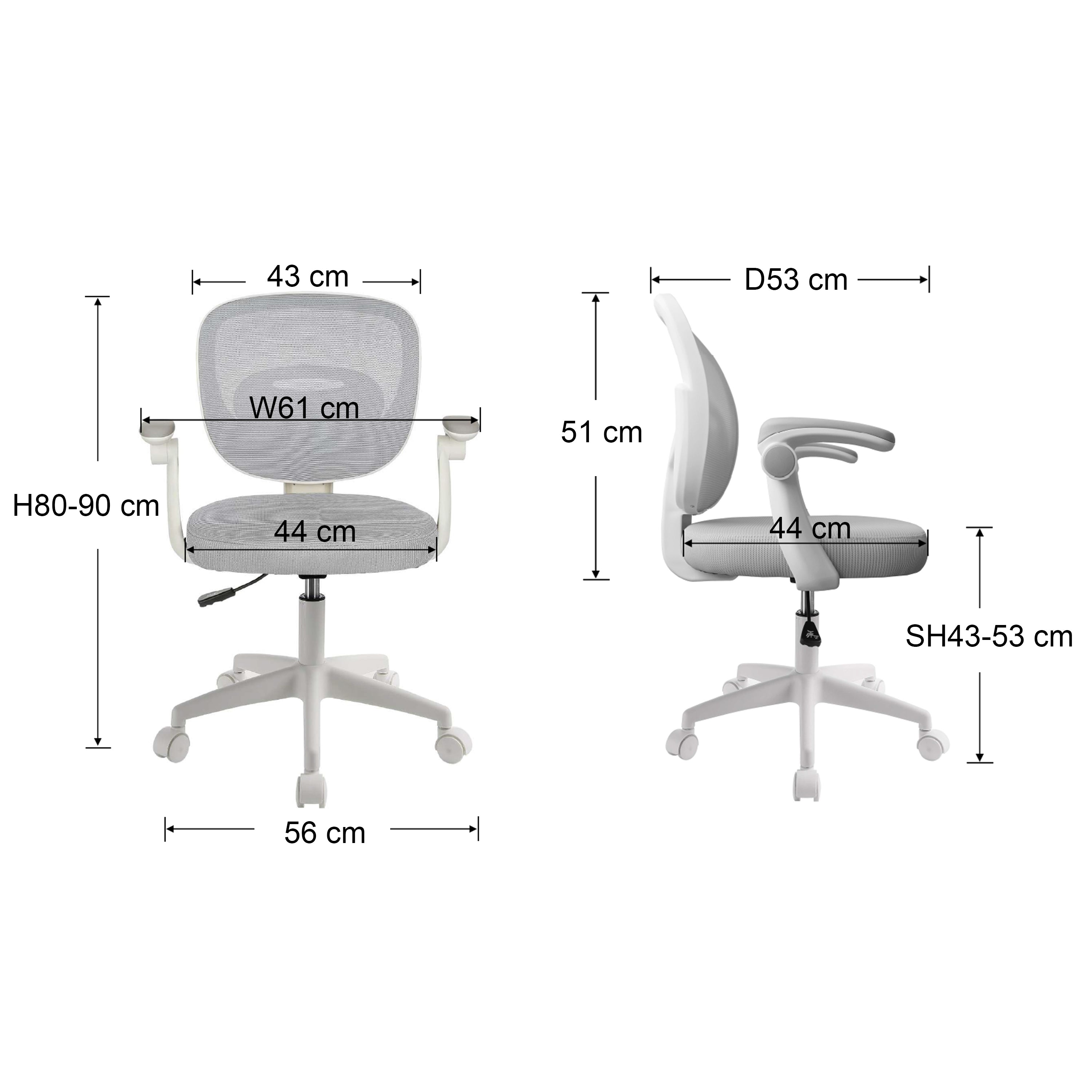Azure Low Back Office Chair