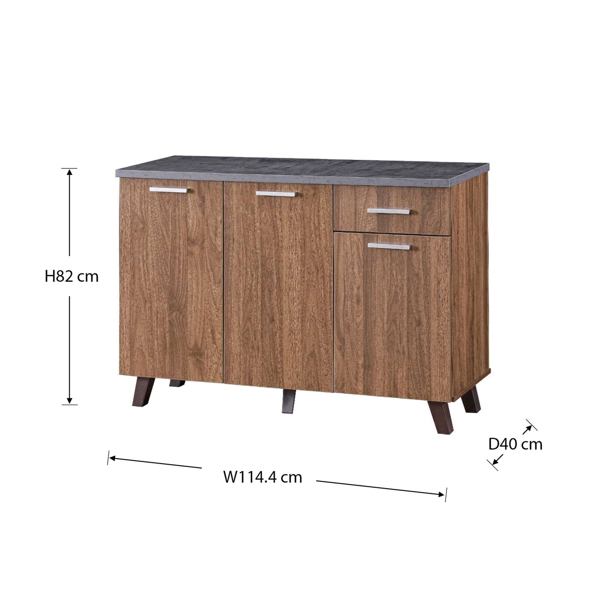 #color_Walnut + Grey Marble