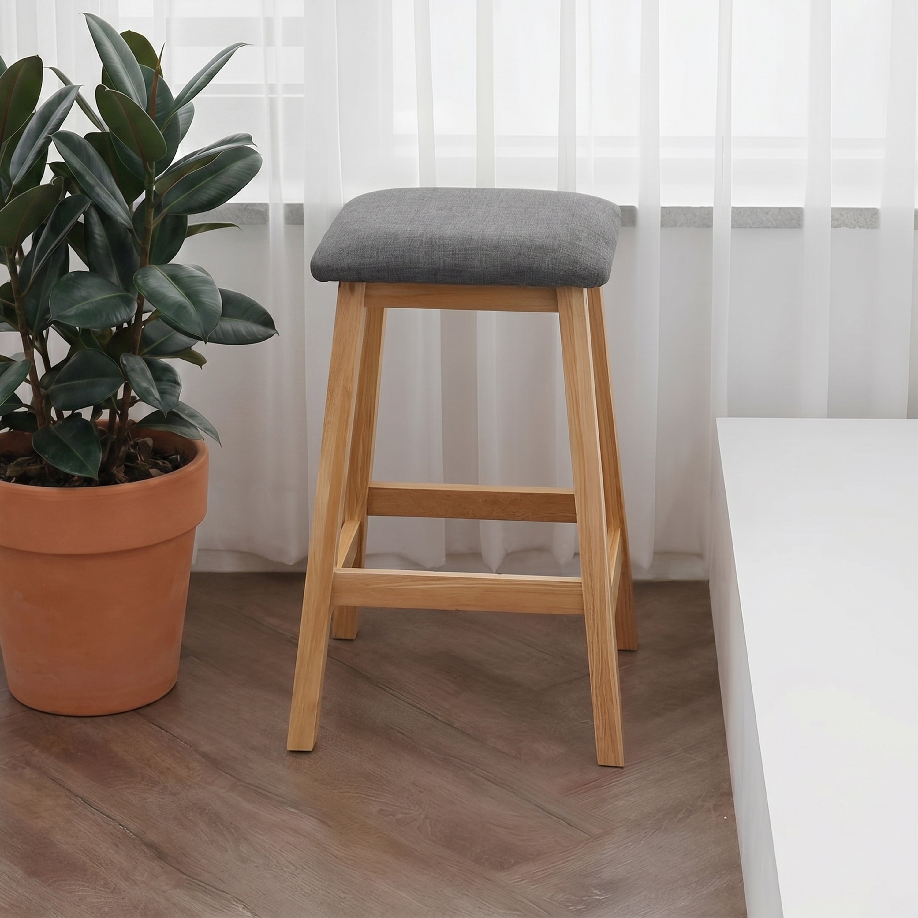 Jeon Square Bar Stool