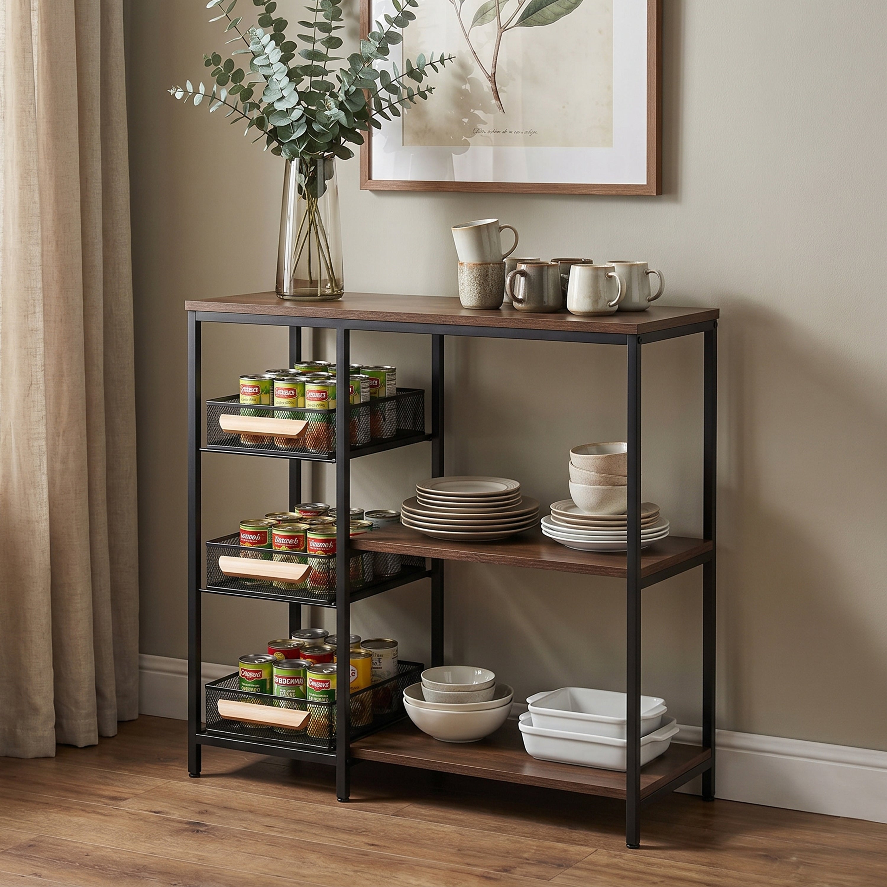 Lavonn Shelving Rack