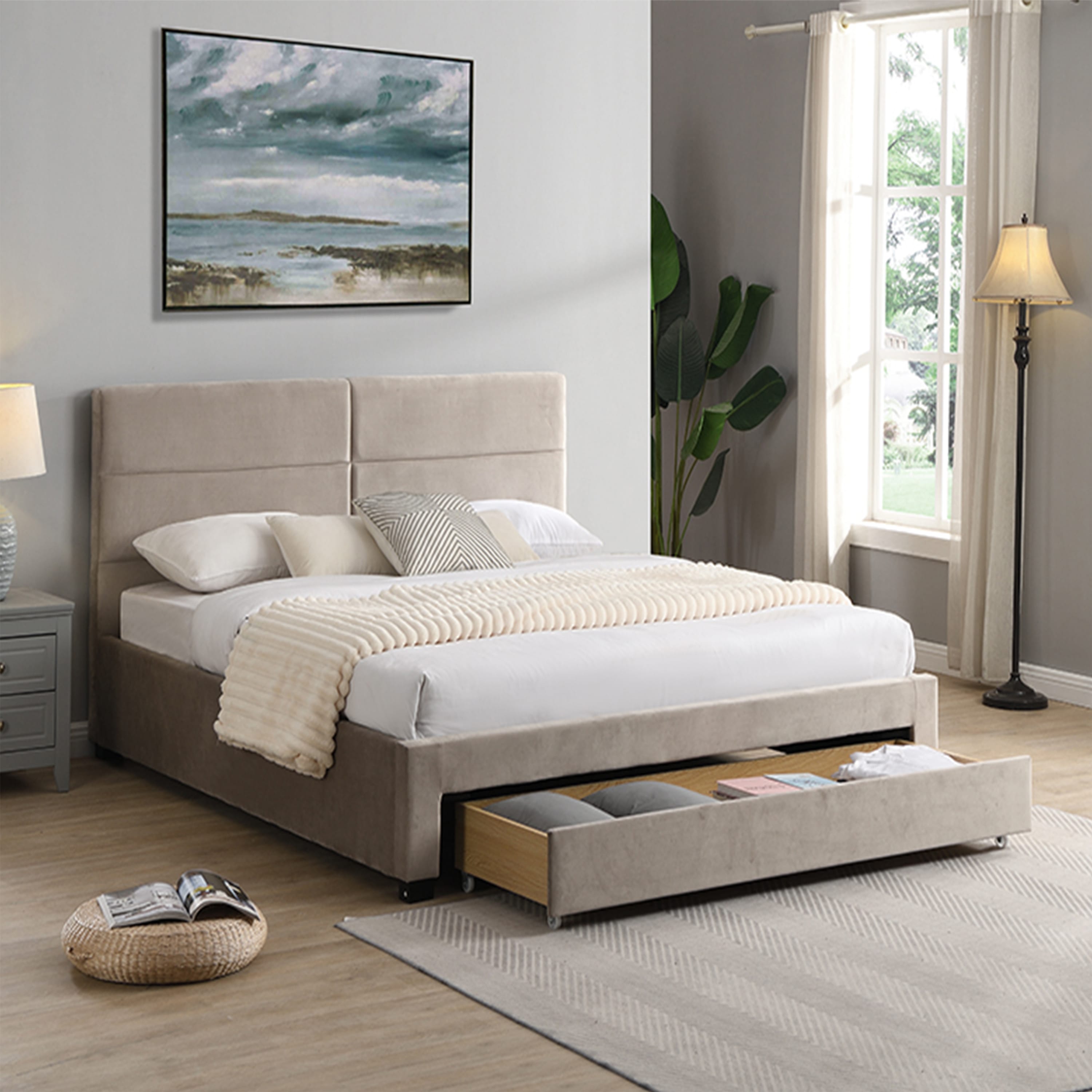 #size_Queen Bed 60x75