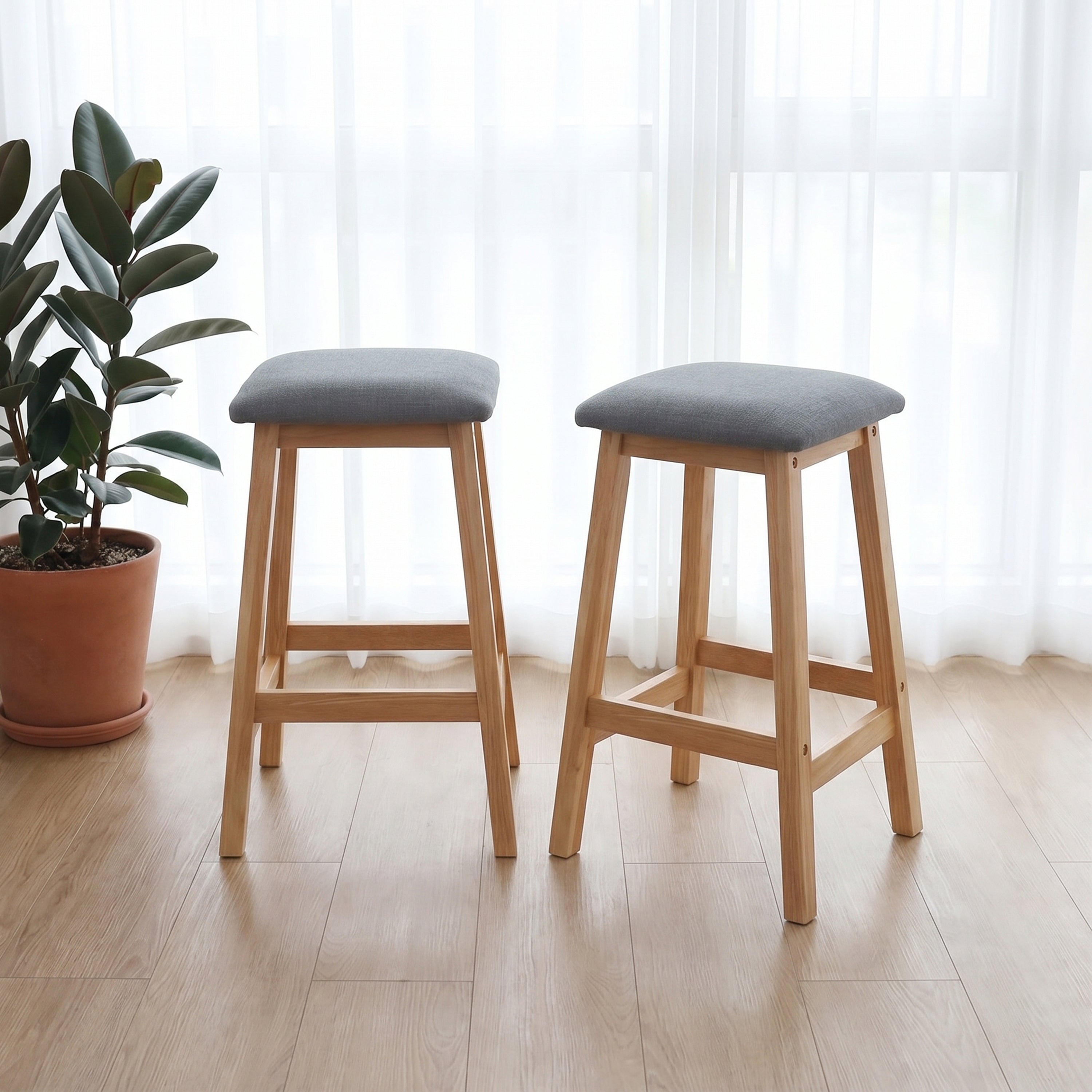 Jeon Square Bar Stool
