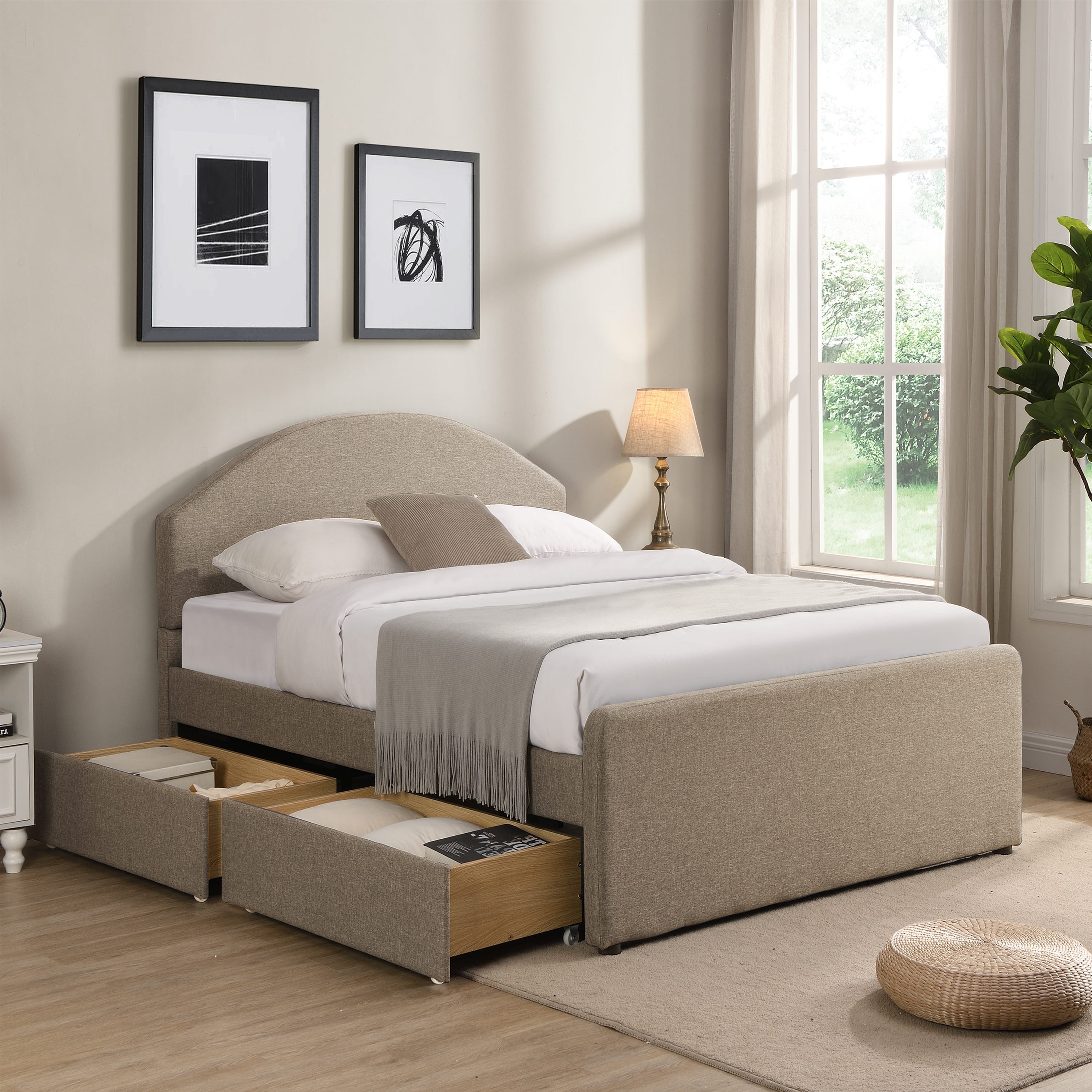 #size_Semi-Double Bed 48x75