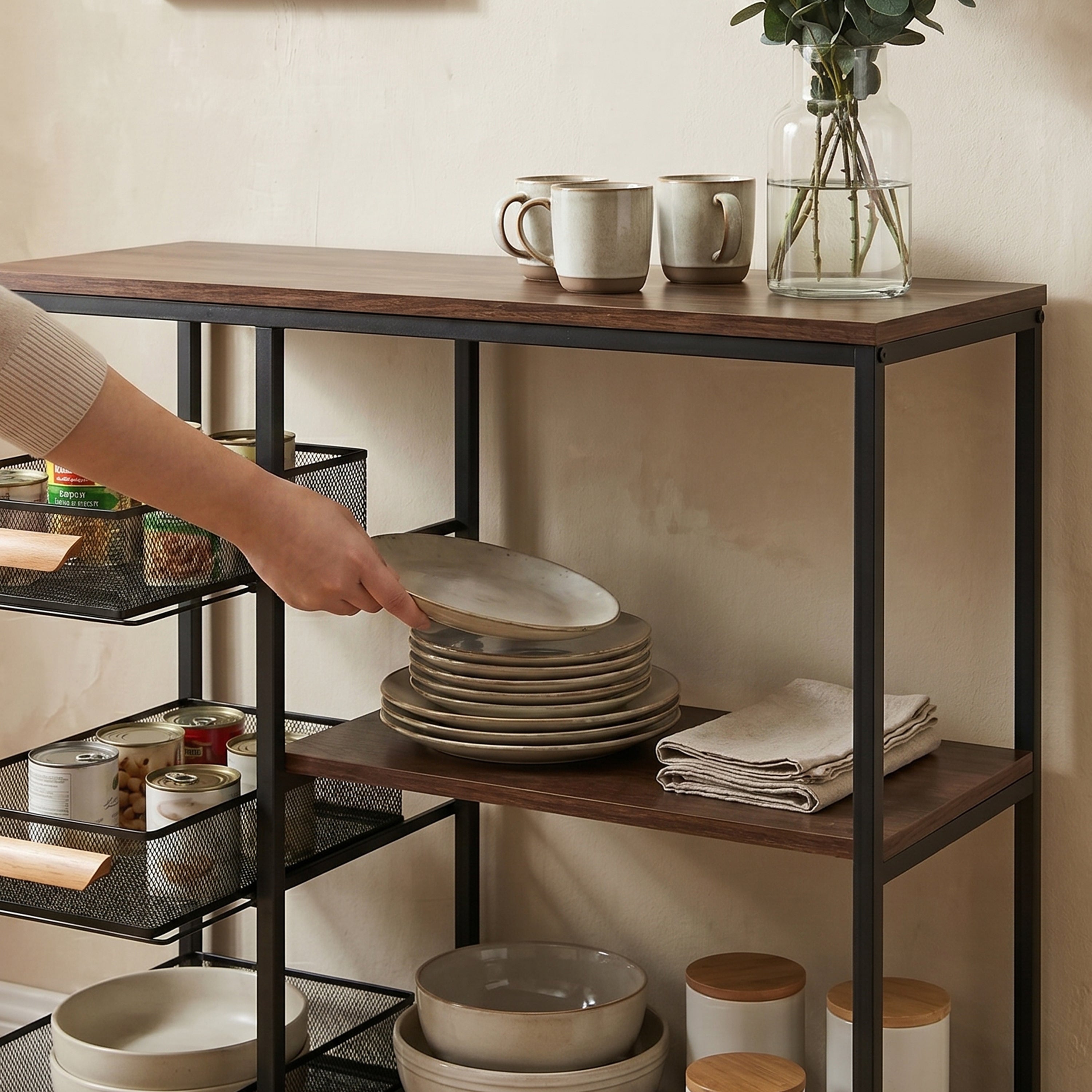 Lavonn Shelving Rack
