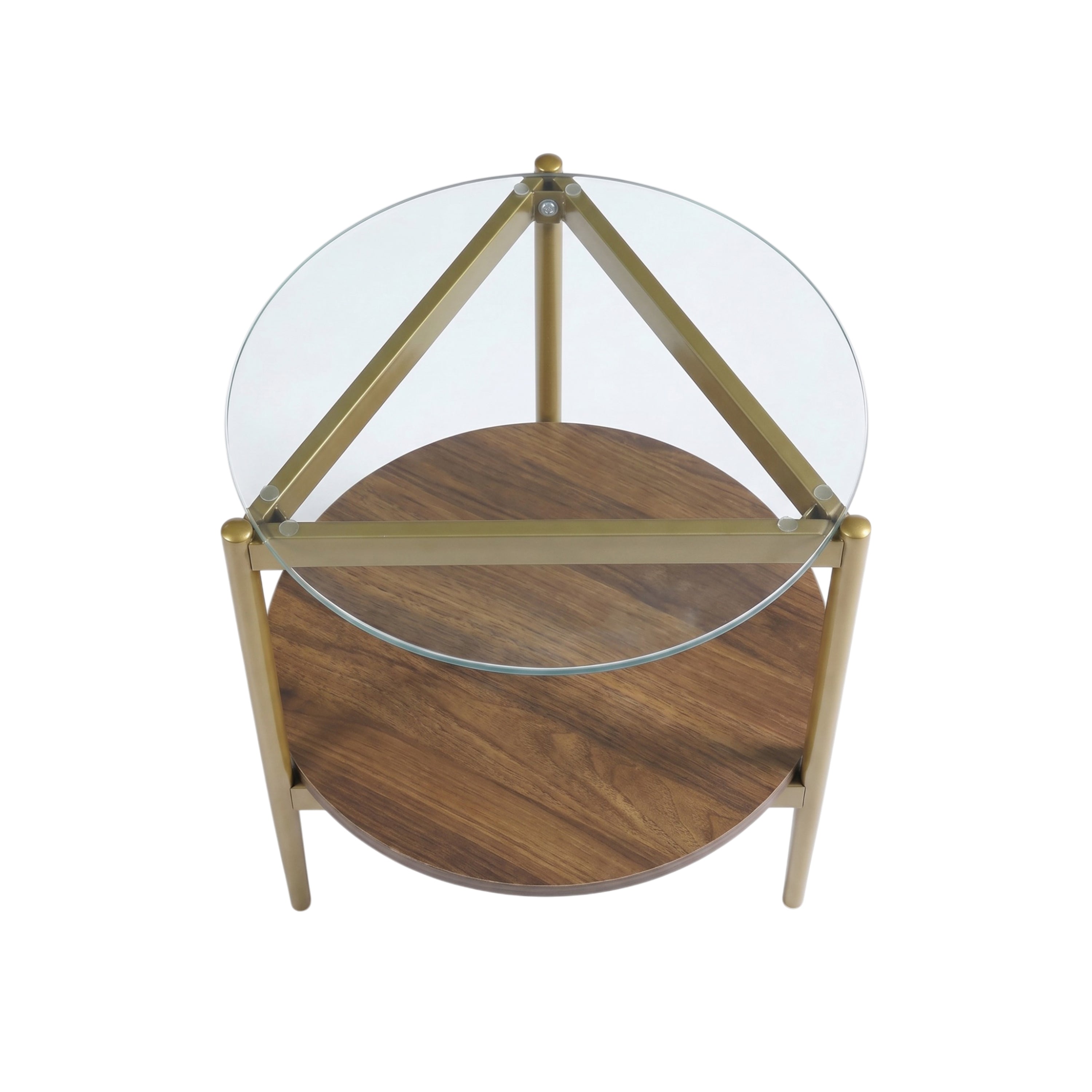 Bexley Glass Top Side Table
