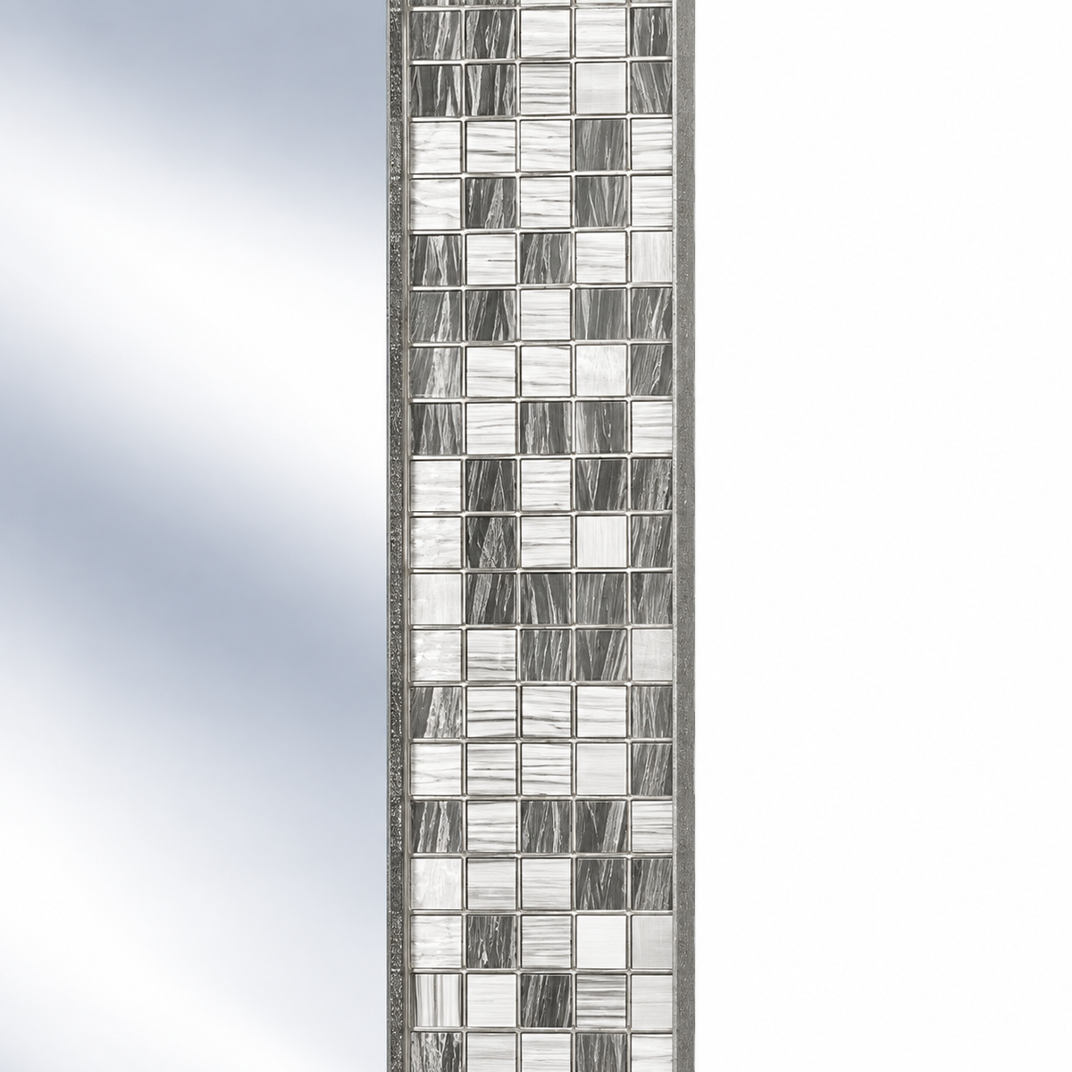 Jiri Silver Framed Mirror 90x120cm
