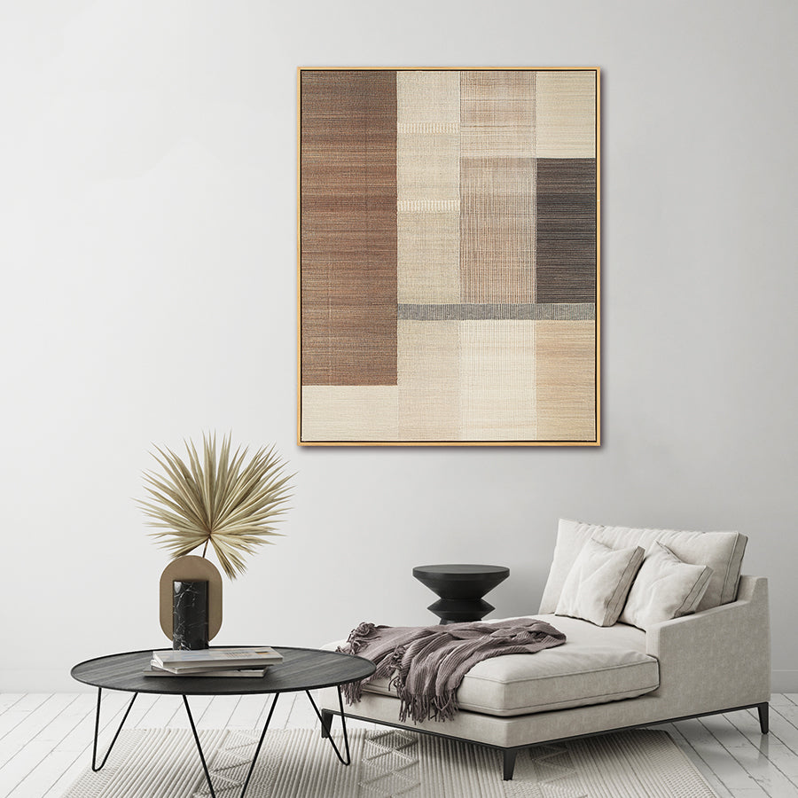 Waryn Canvas Wall Art with PS Frame 80x100 cm