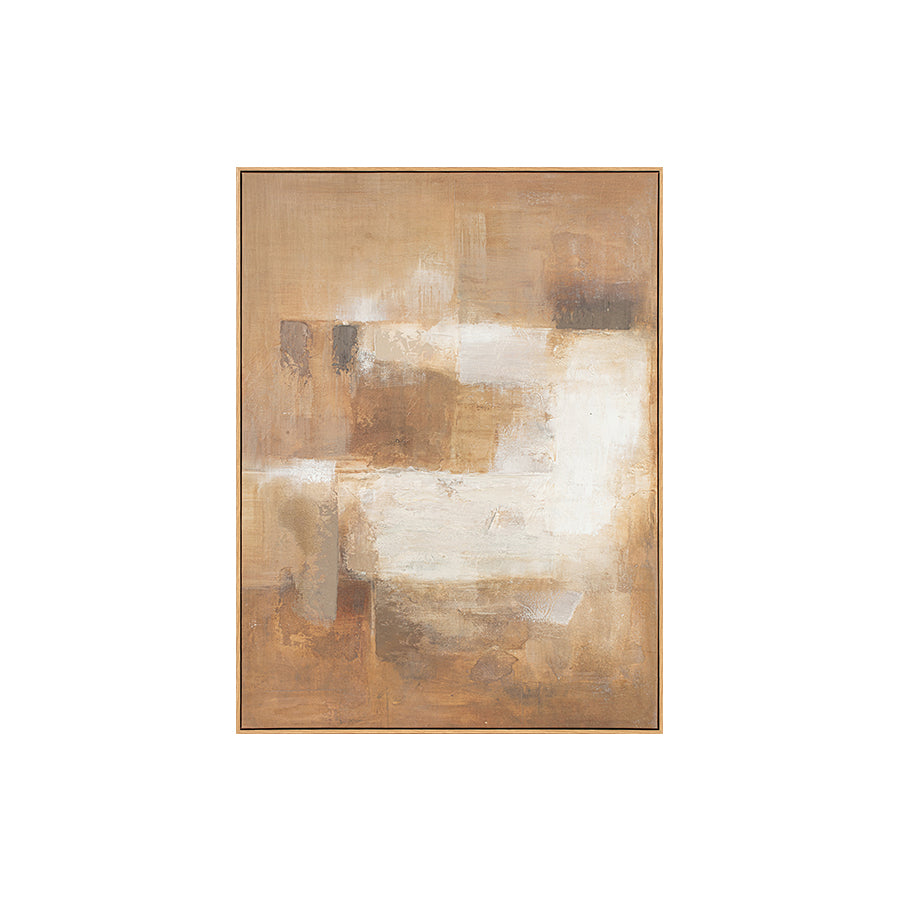 Waid Canvas Wall Art with PS Frame 90x120 cm