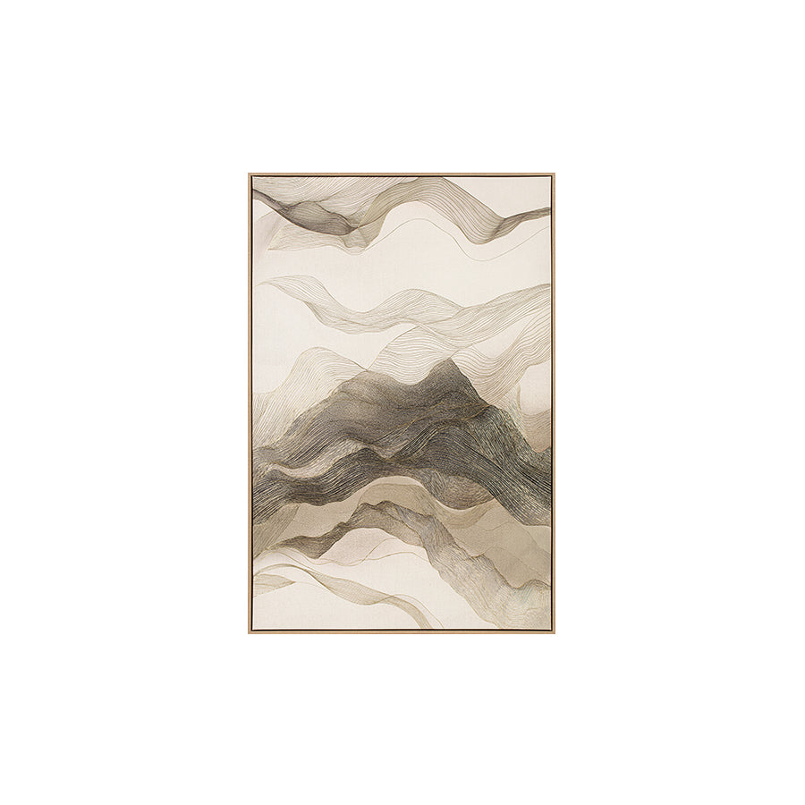 Widda Canvas Wall Art with PS Frame 80x120 cm