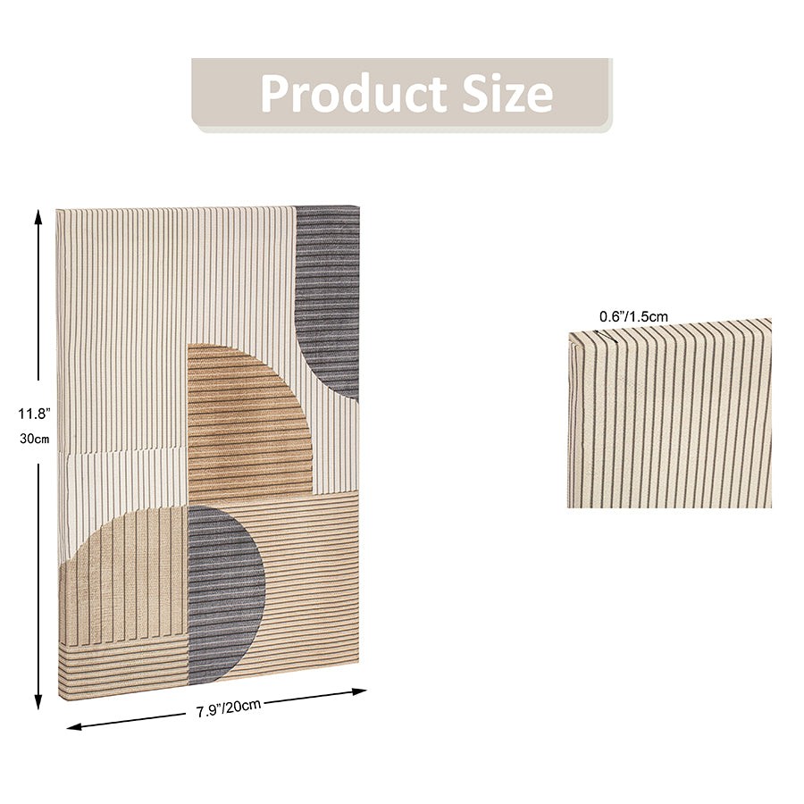 Udane Set of 2 Canvas Wall Art 20x30 cm