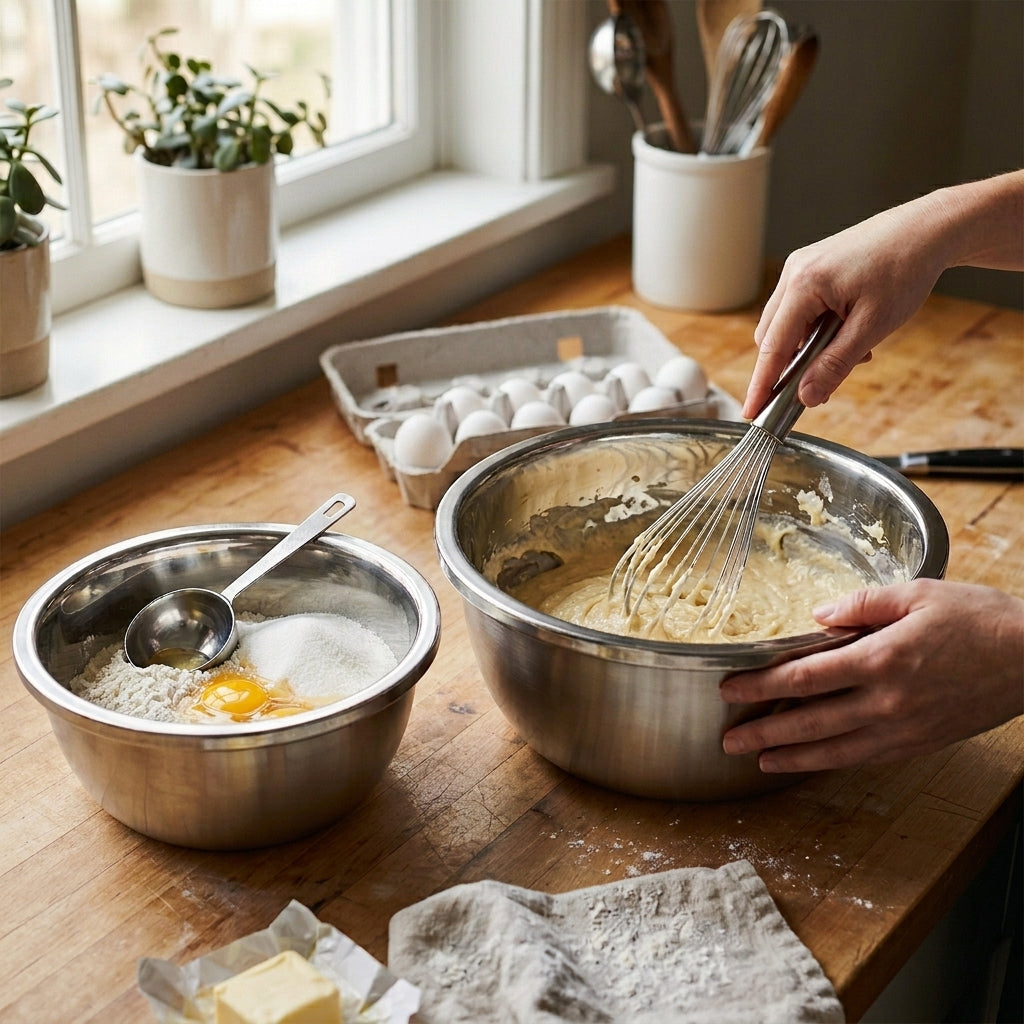 Noe Stainless Steel Mixing Bowl