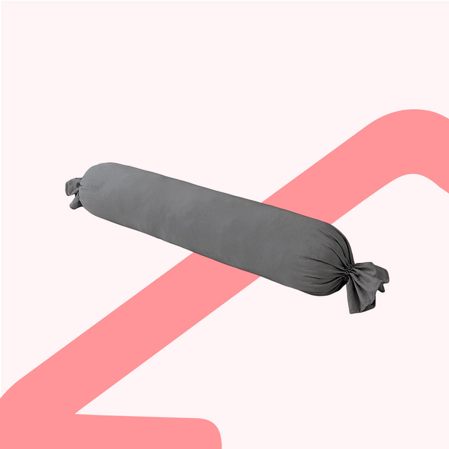 Super Soft Pewter Bolster Case