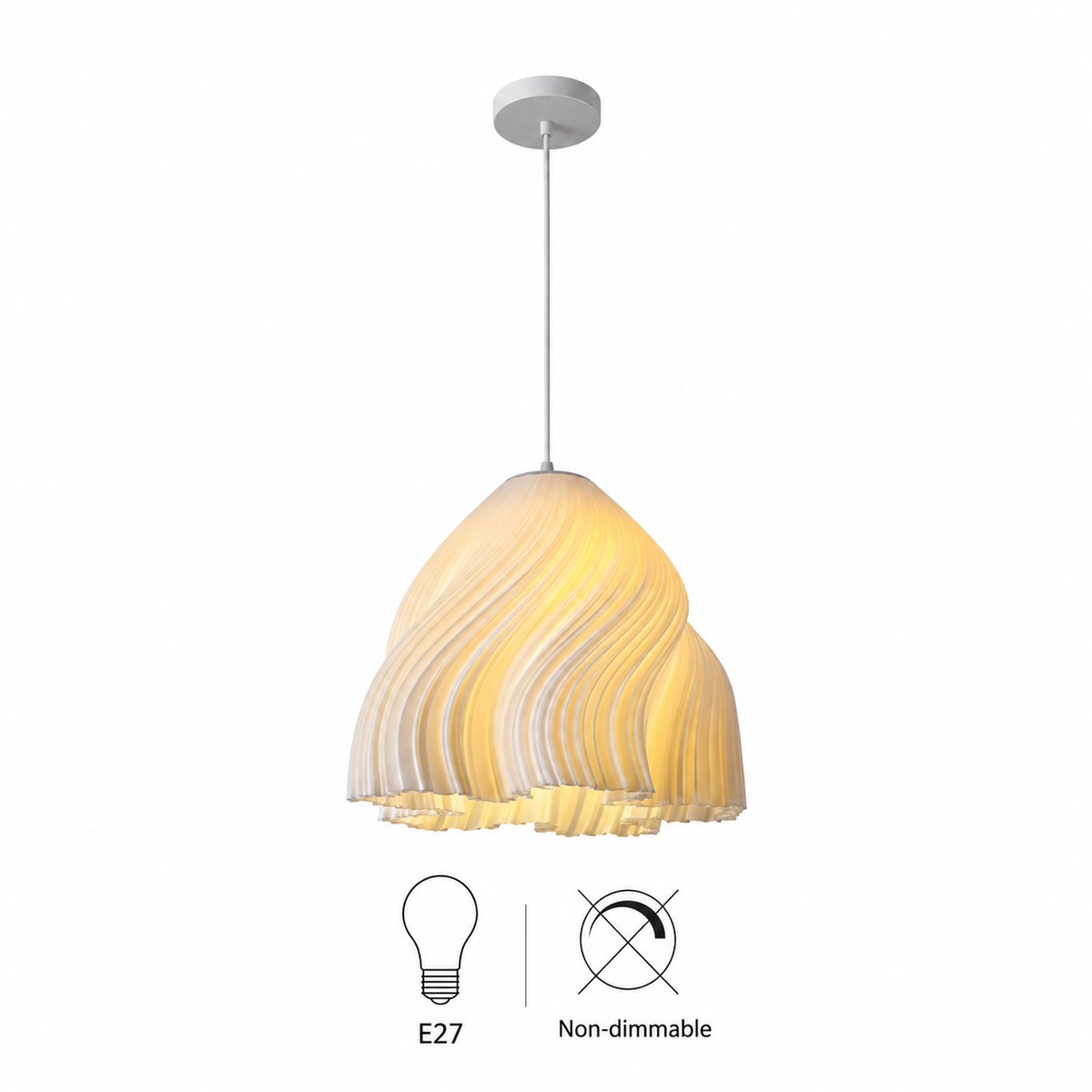 Priska 3D Print Pendant Light - 30 cm