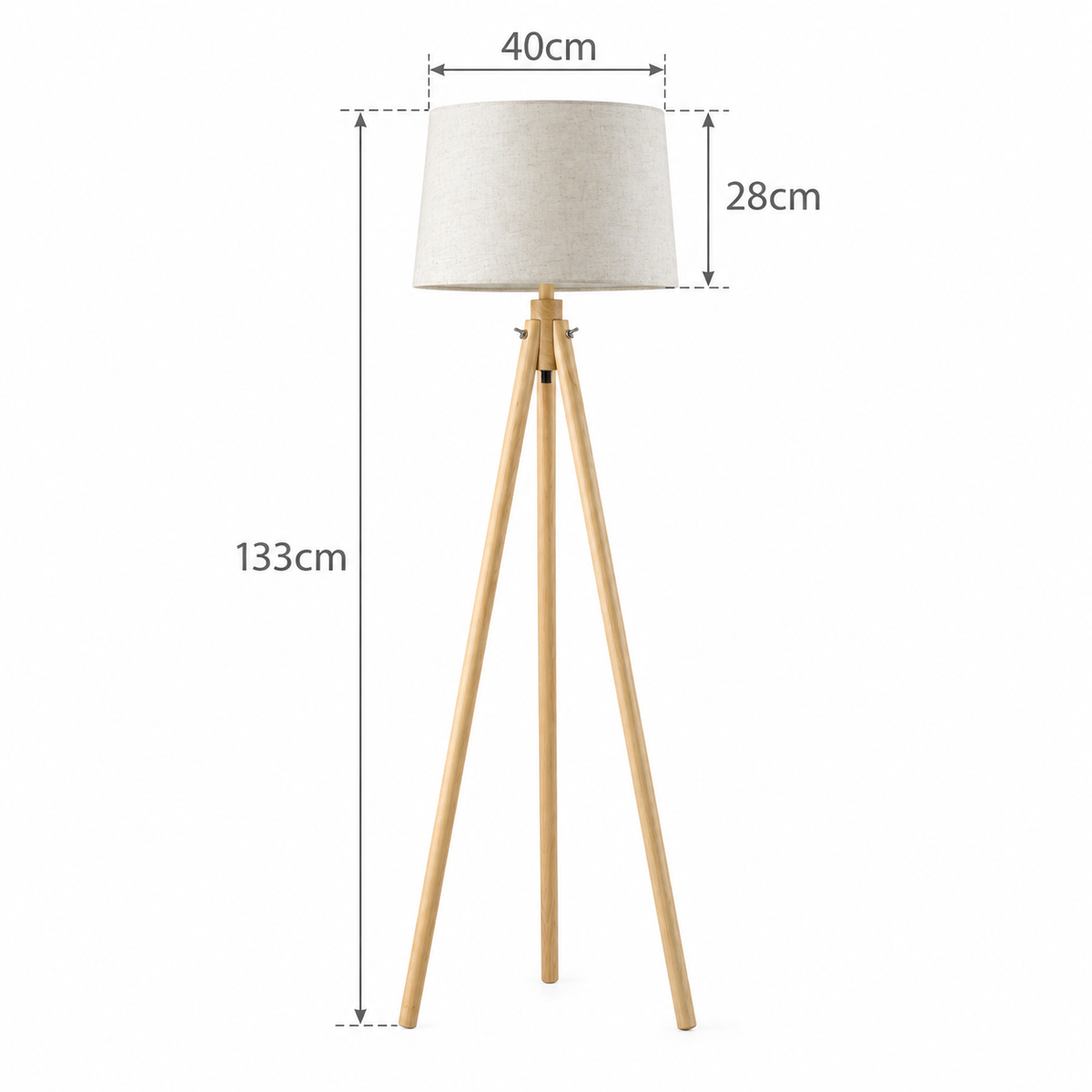 Trofim Floor Tripod Lamp