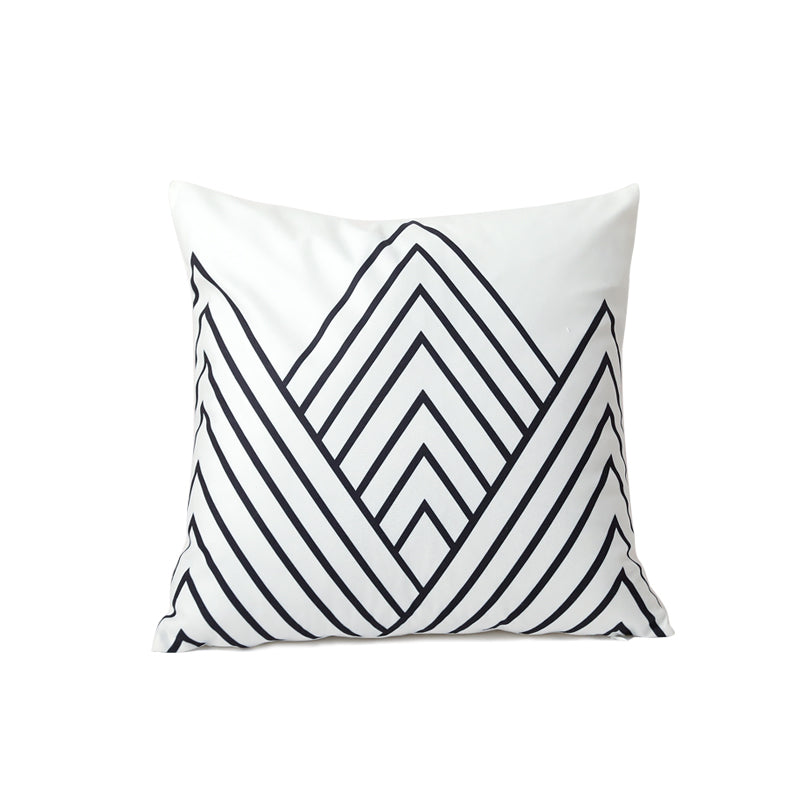 Lumi Mountain Line Throw Pillowcase