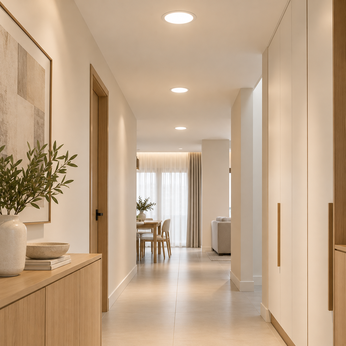LED Slim Round Downlight Daylight
