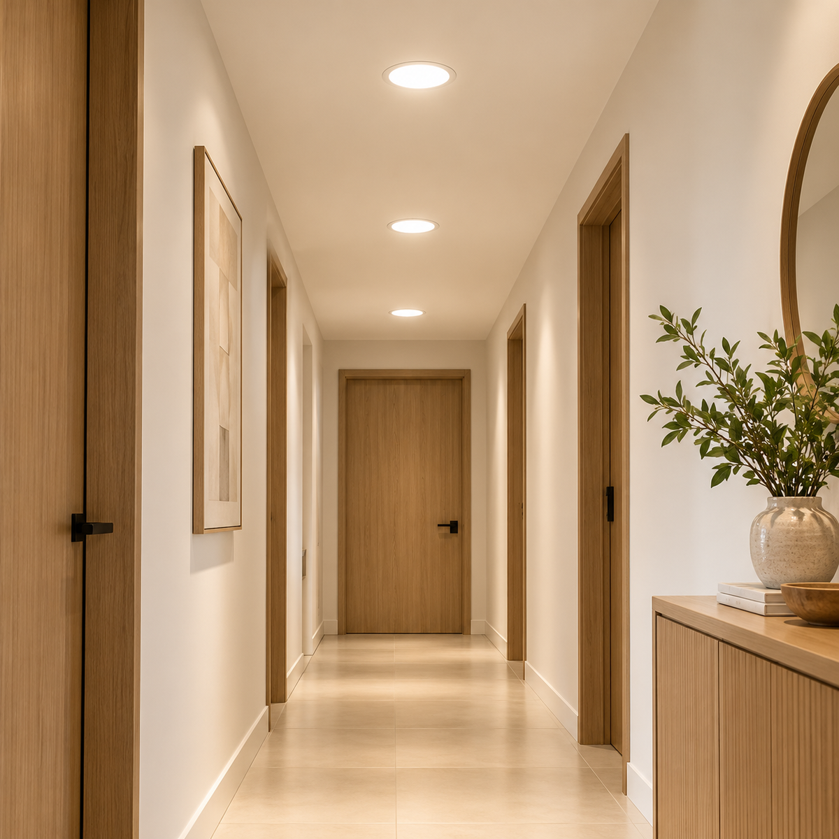 LED Slim Round Downlight Daylight