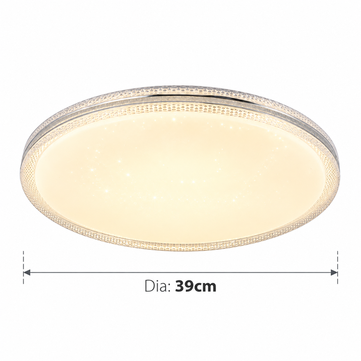Gaelle Tri-Color Flushmount Light -39cm
