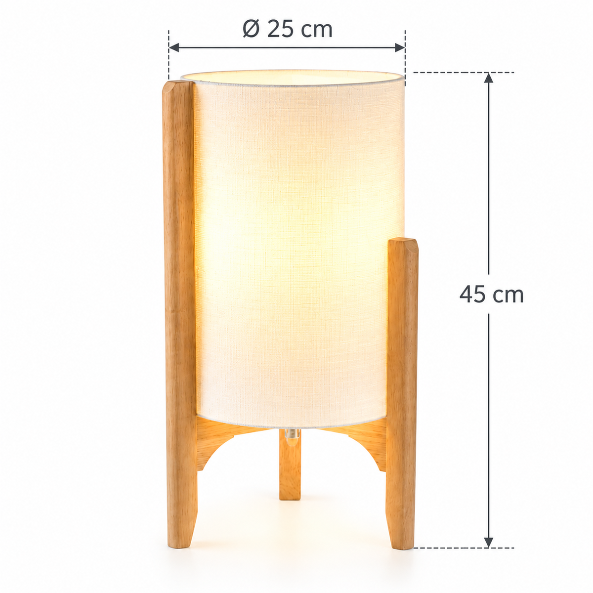 Yago Wood Table Lamp