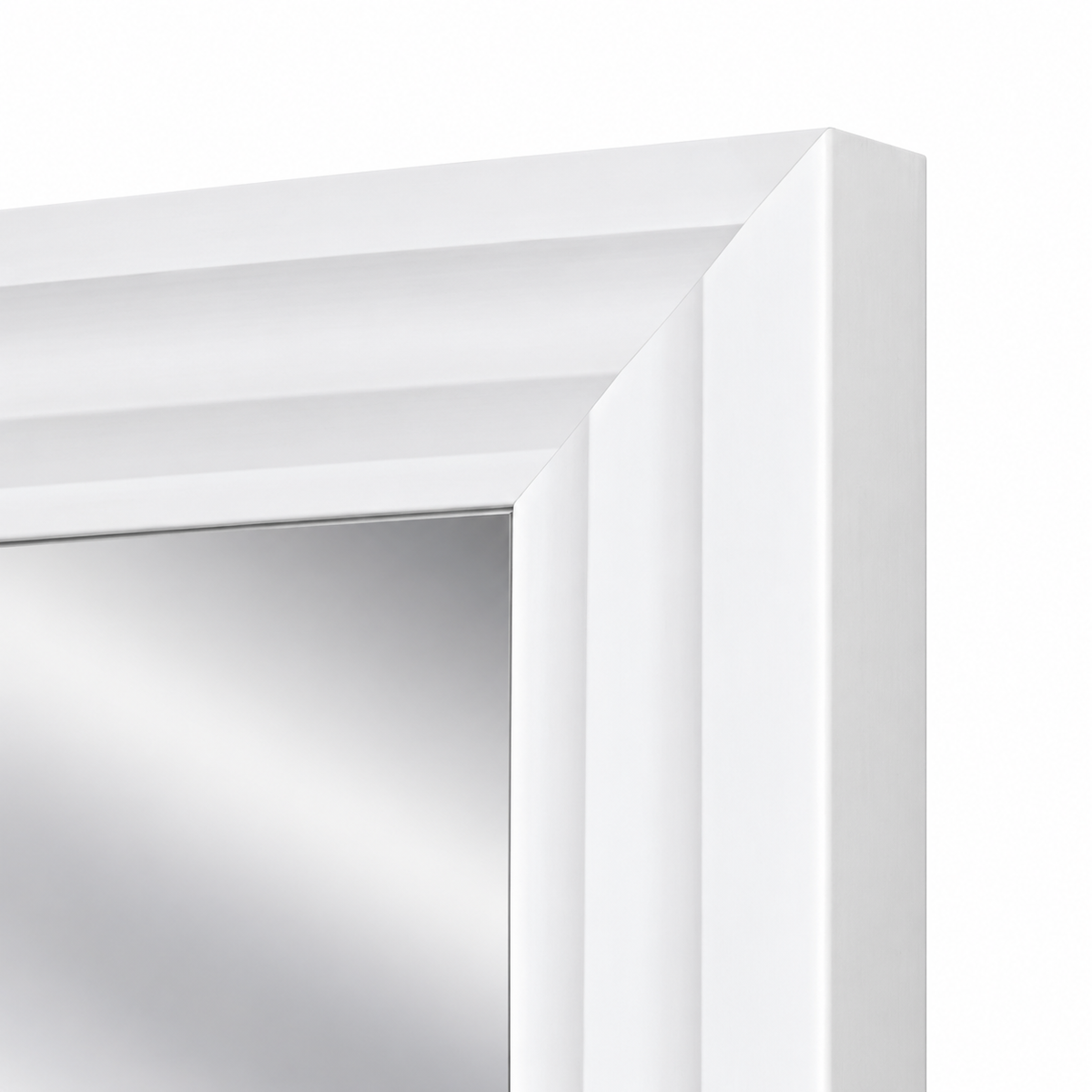 Jaye White Wall Framed Mirror 60x90 cm