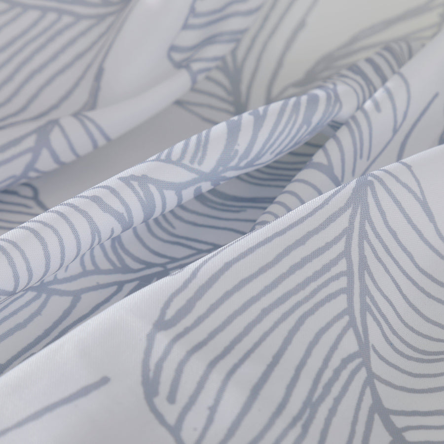 Benno Plain & Printed Set of 5 Curtains