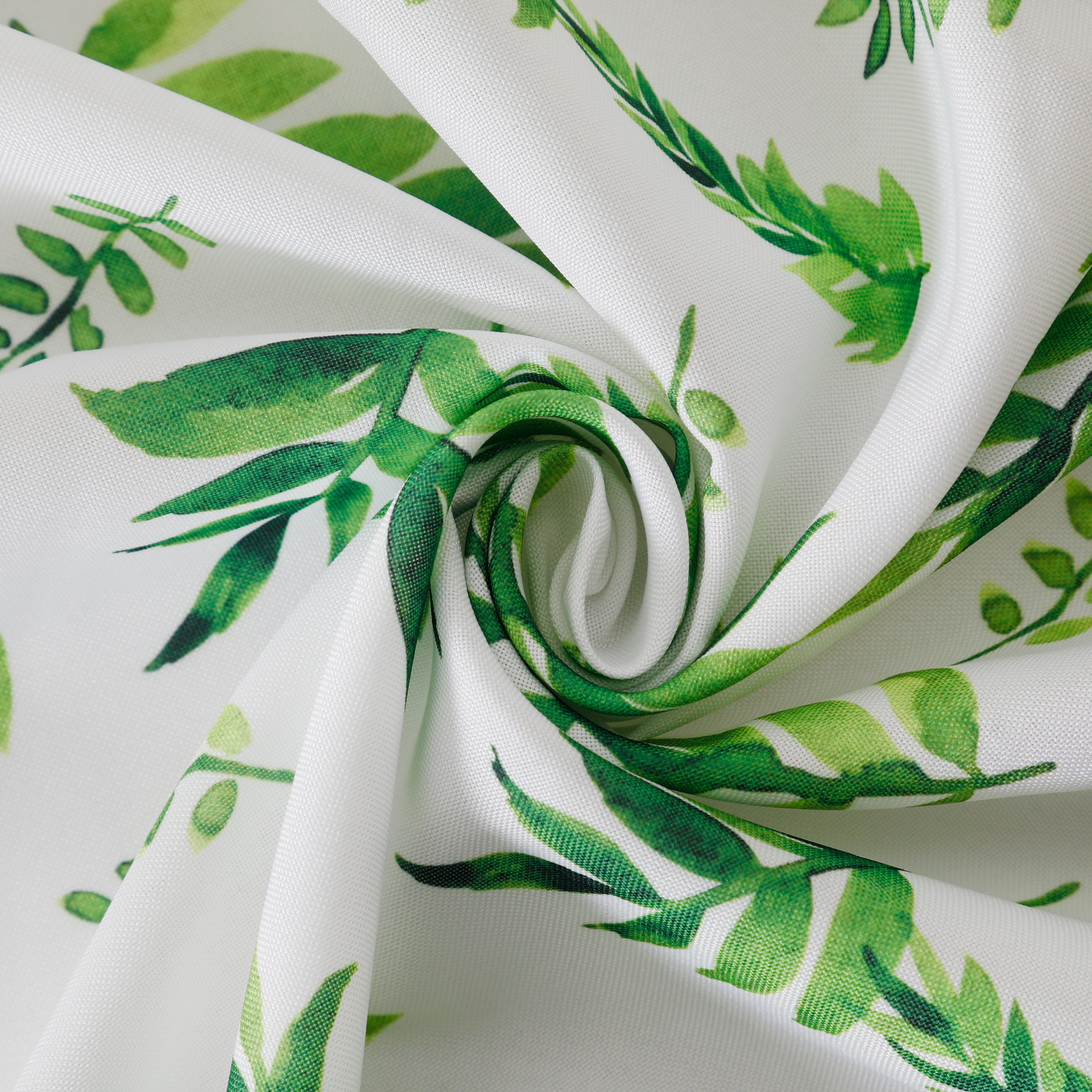 Beathe Plain & Printed Set of 4 Curtains
