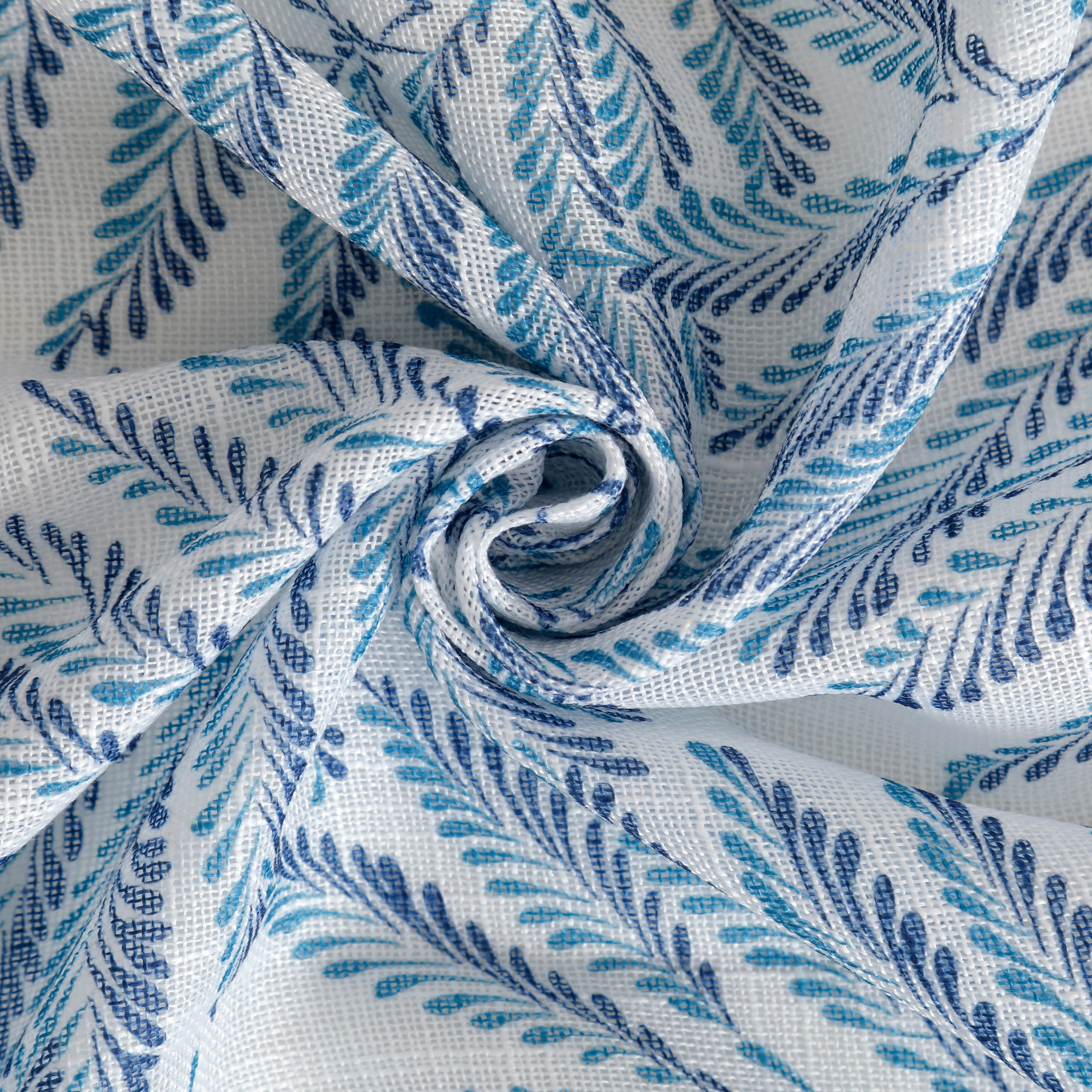 Bodil Plain & Print Set Of 3 Curtains