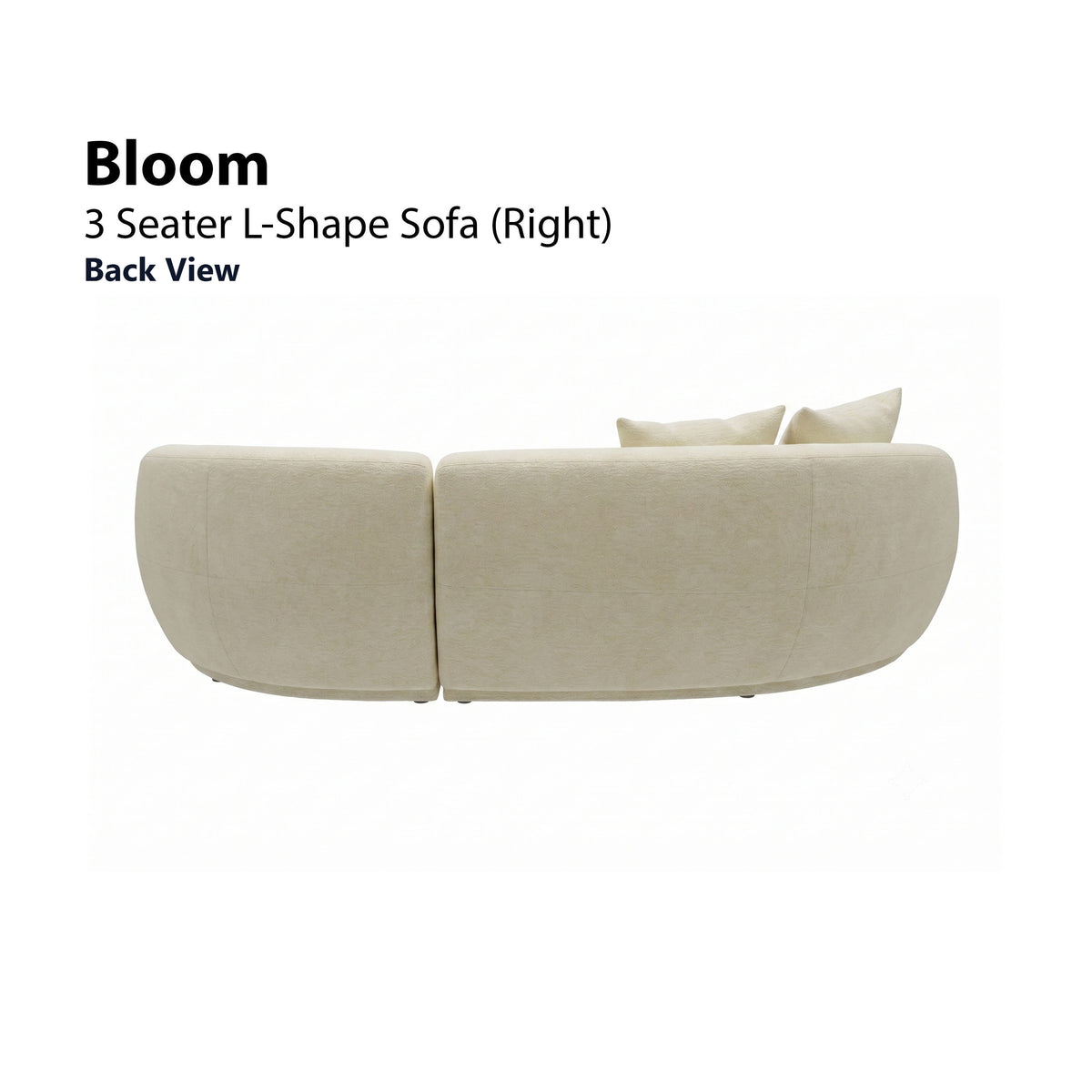 Bloom 3 Seater L-Shape (Right) Sofa