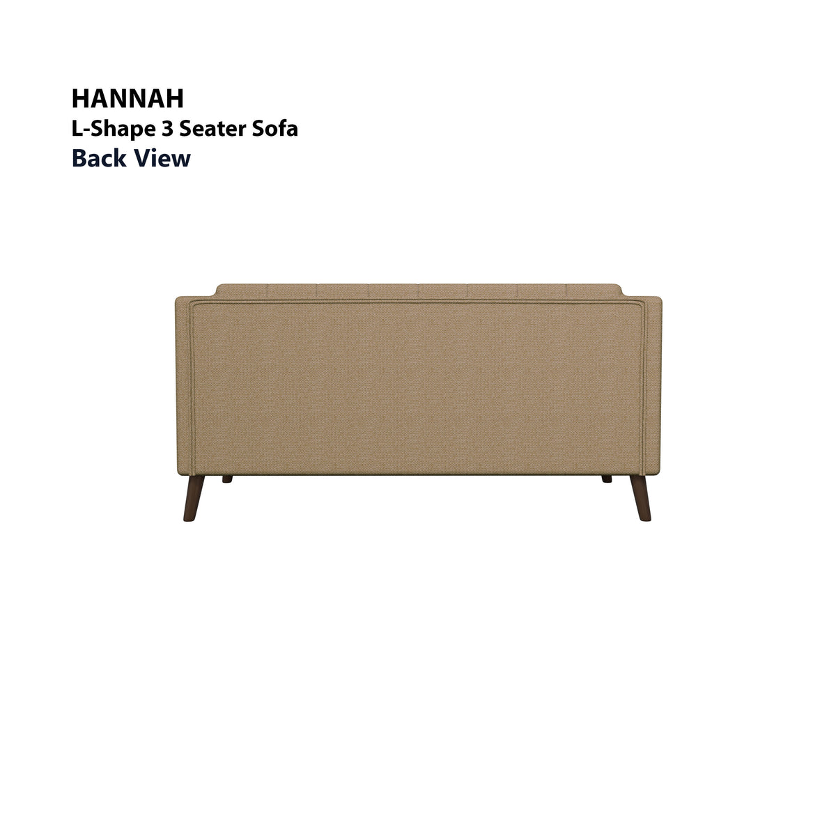 Hannah L-shape 3 Seat Sofa