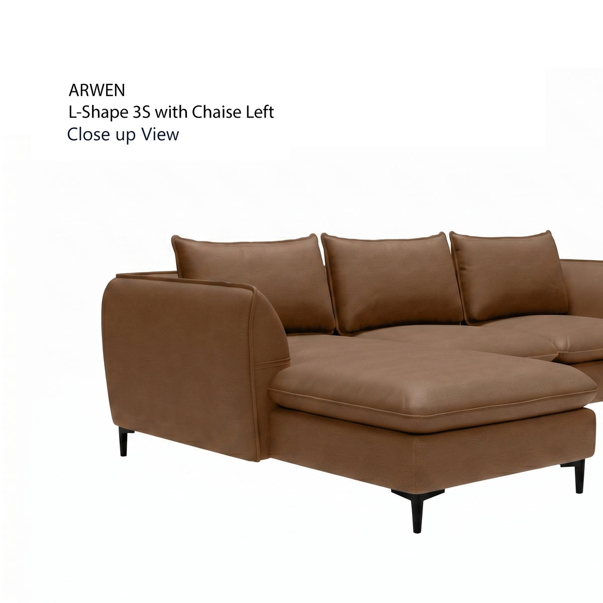 Arwen 3 Seat with Chaise (Left Facing) Sofa