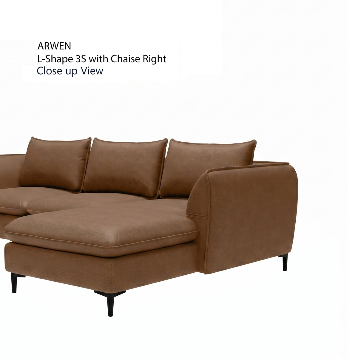 Arwen 3 Seat with Chaise (Right Facing) Sofa