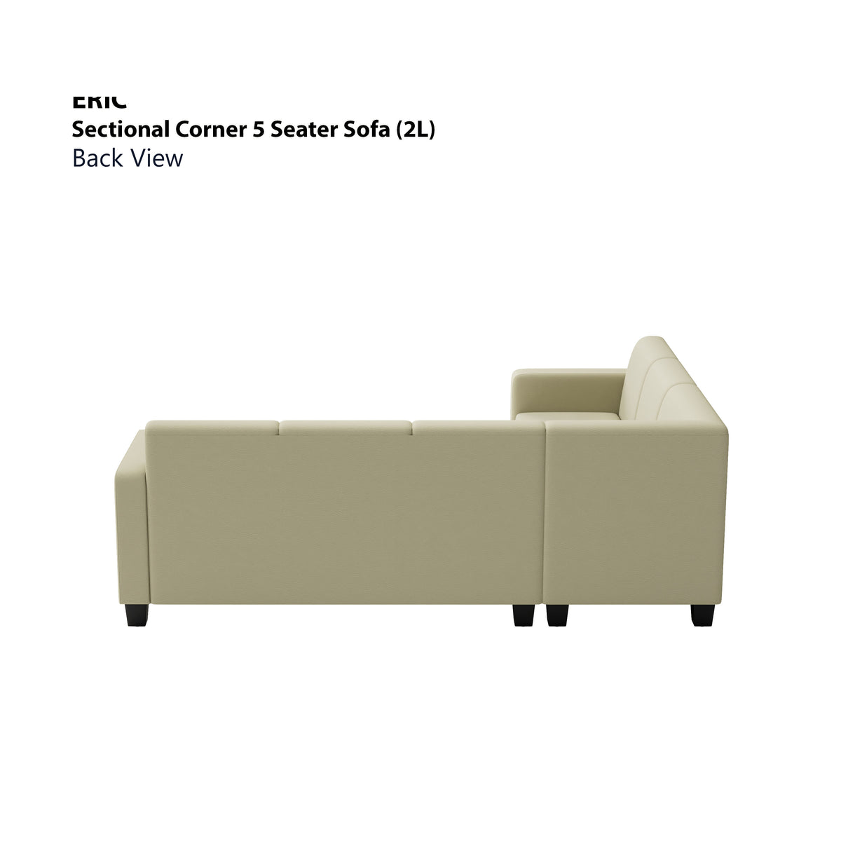 Eric Corner Sectional 5 Seat Sofa (2L) Sofa