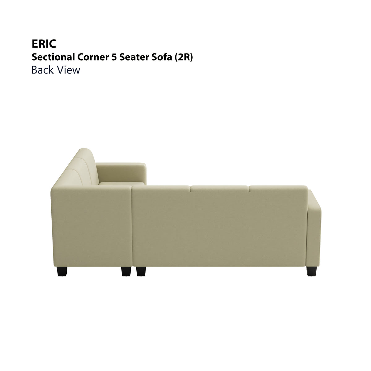 Eric Corner Sectional 5 Seat Sofa (2R) Sofa