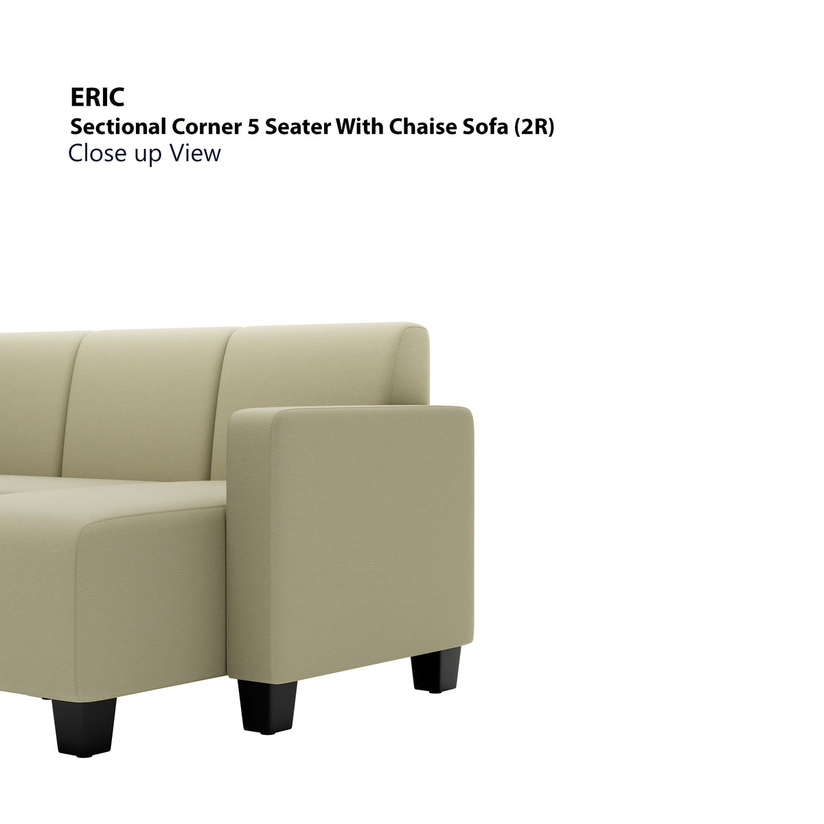 Eric Corner Sectional 5 Seat with Chaise (2R) Sofa