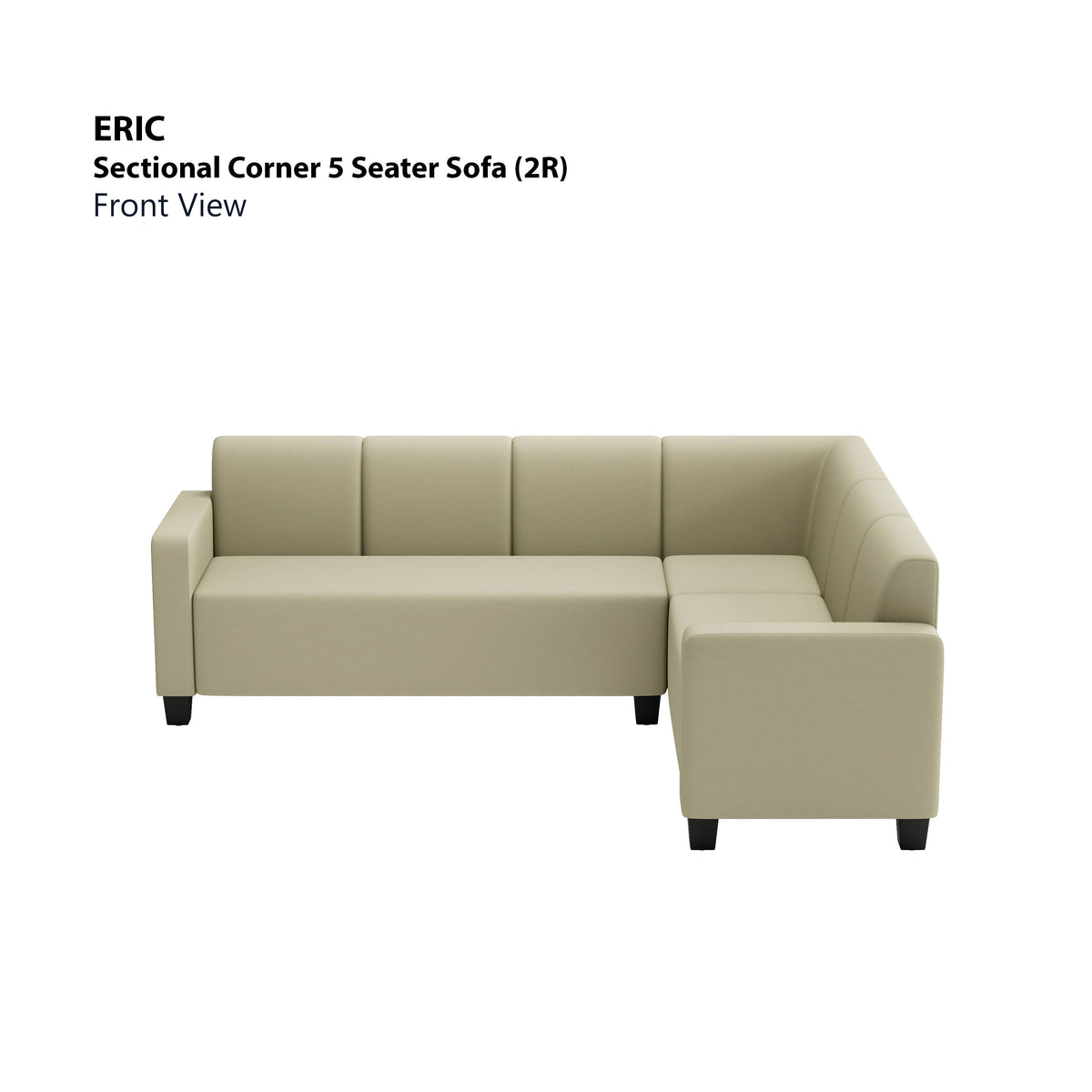 Eric Corner Sectional 5 Seat Sofa (2R) Sofa