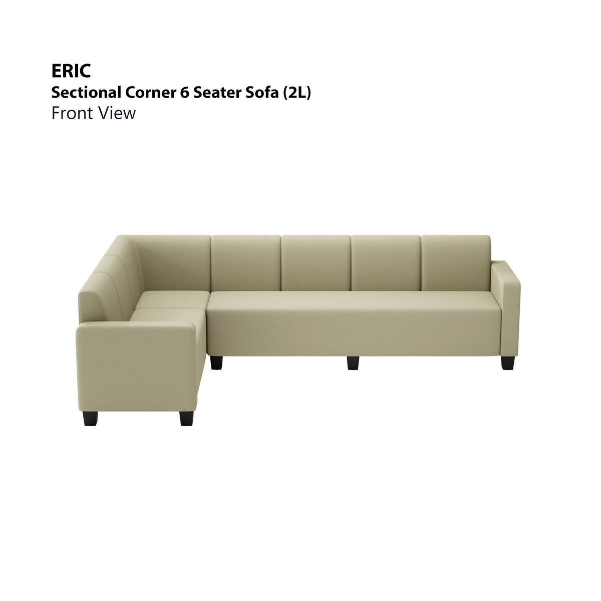 Eric Corner Sectional 6 Seat (2L) Sofa