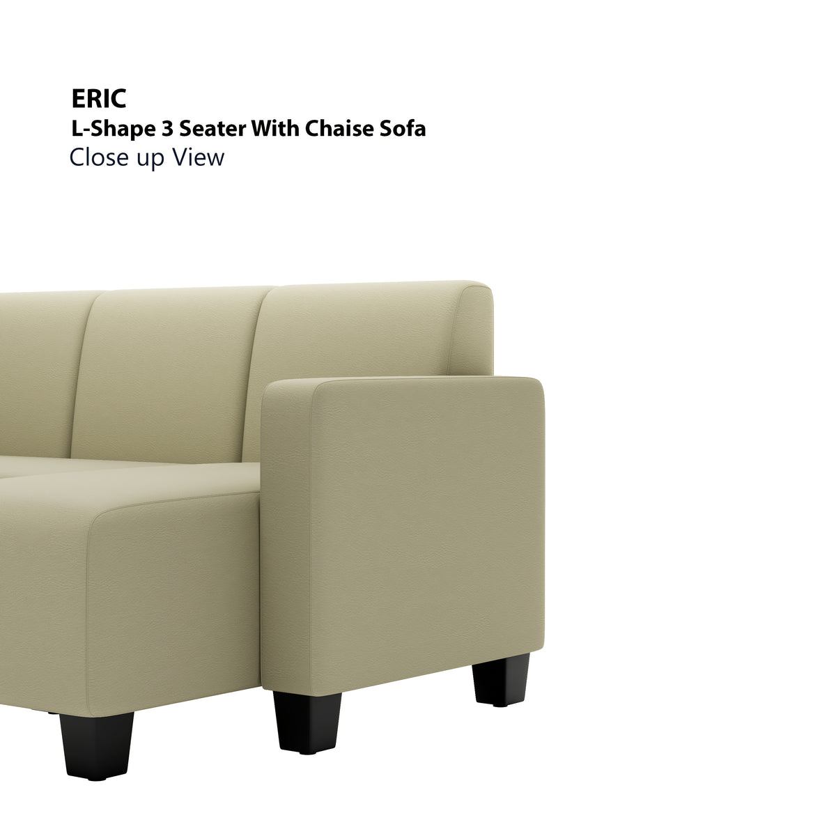 Eric L-shape 3 Seat with Chaise (Right Facing) Sofa