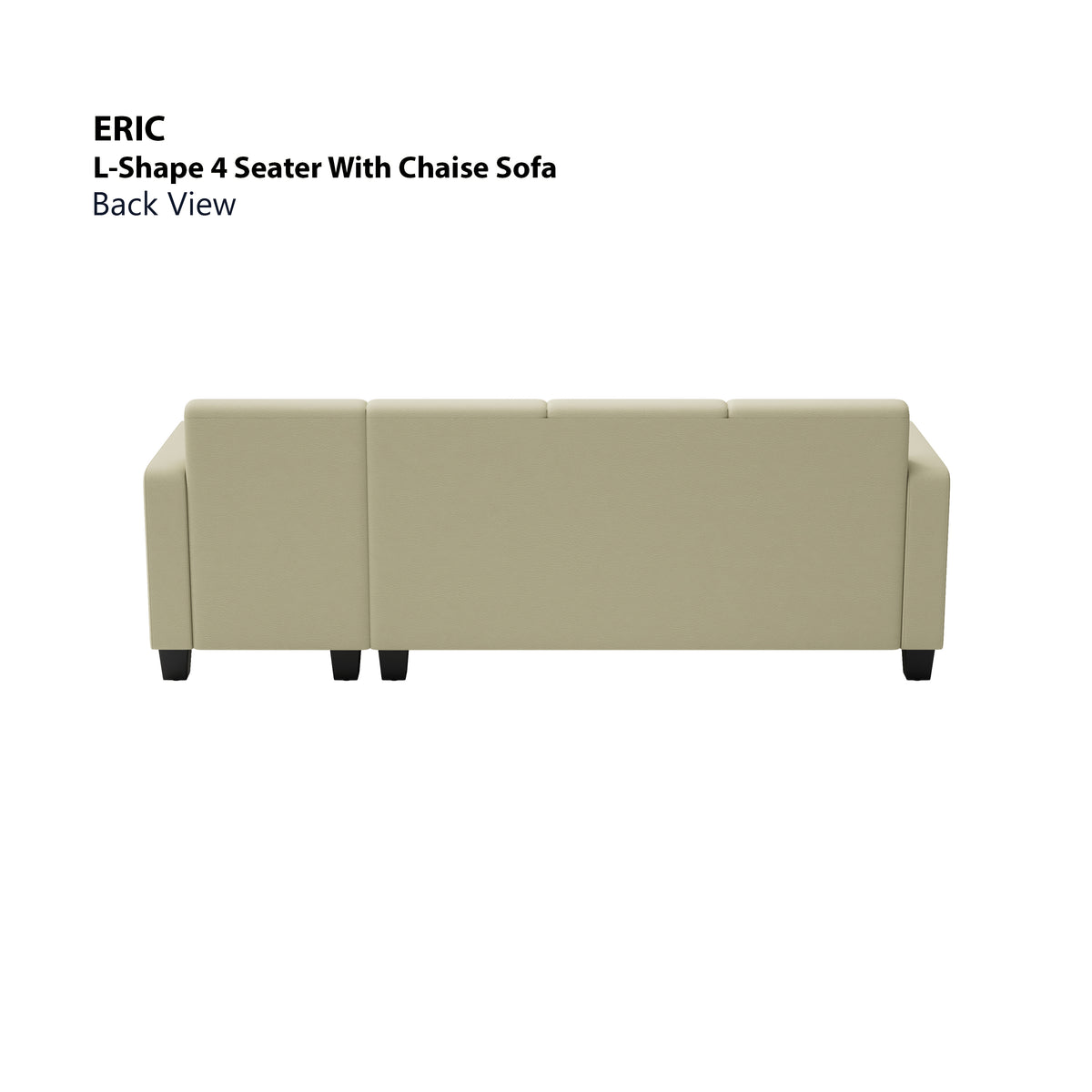 Eric L-shape 4 Seat with Chaise (Right Facing) Sofa