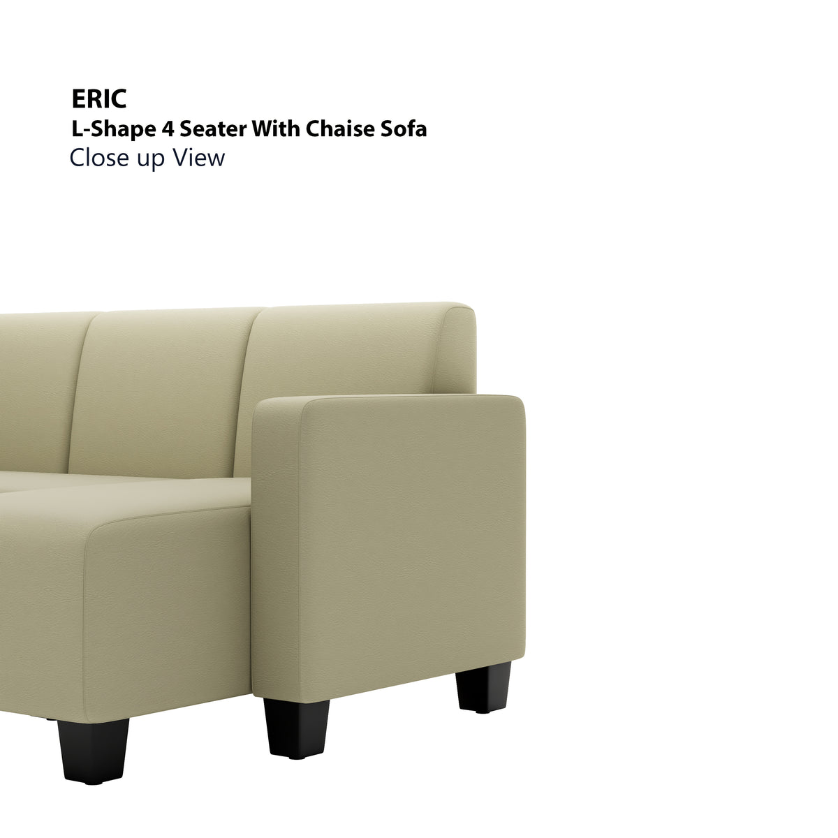 Eric L-shape 4 Seat with Chaise (Right Facing) Sofa