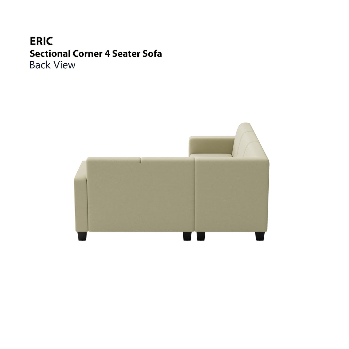 Eric Sectional 4 Seat Corner Sofa