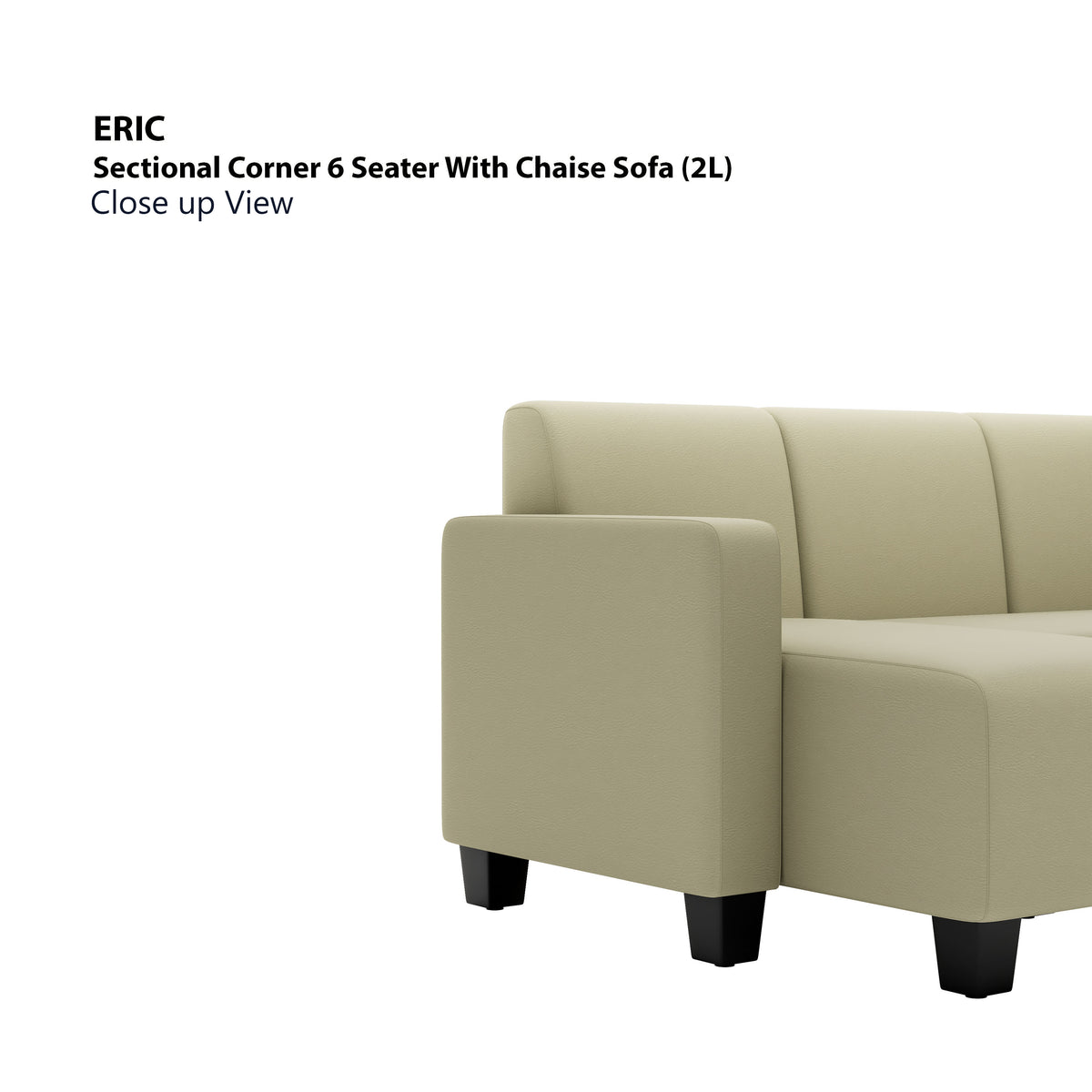 Eric Sectional 6 Seat with Chaise (2L) Sofa