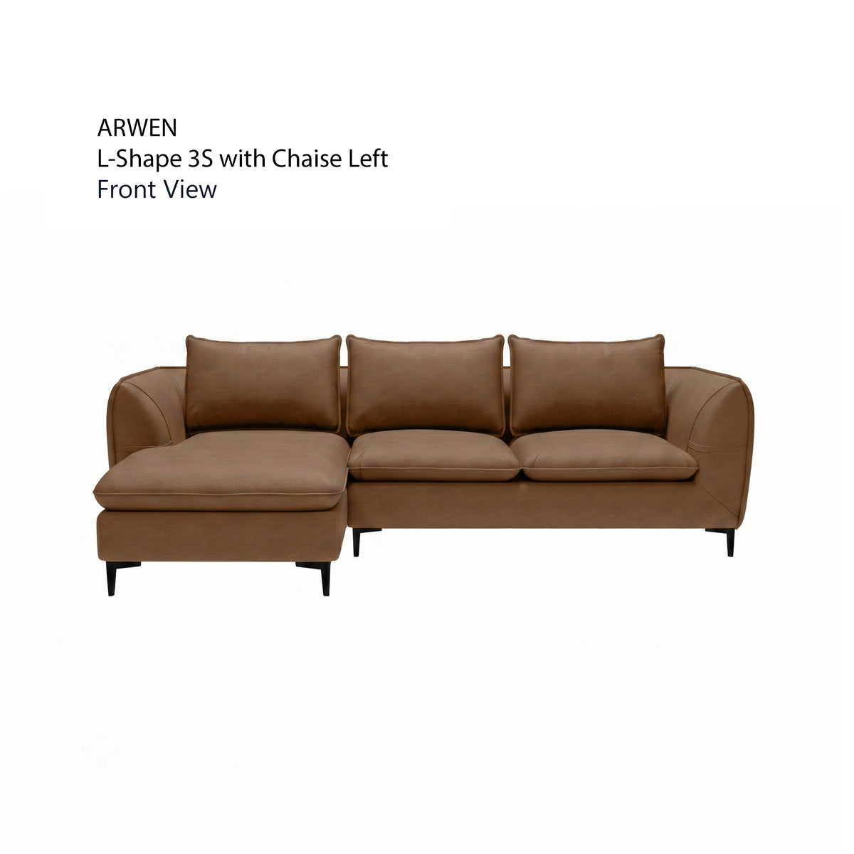 Arwen 3 Seat with Chaise (Left Facing) Sofa