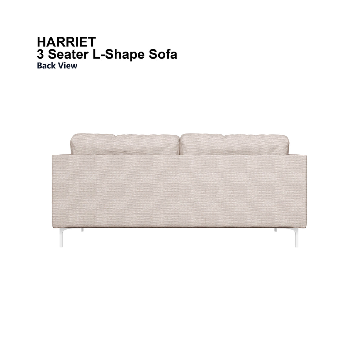 Harriet L-shape 3 Seat Sofa