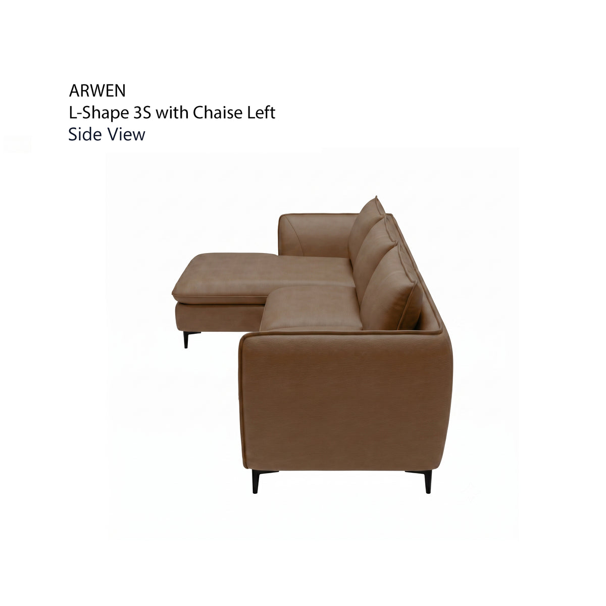 Arwen 3 Seat with Chaise (Left Facing) Sofa