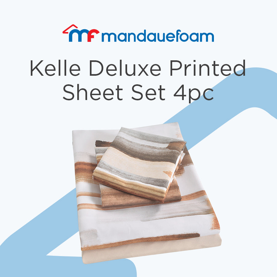 Kelle Comfort Printed 4pc Sheet Set